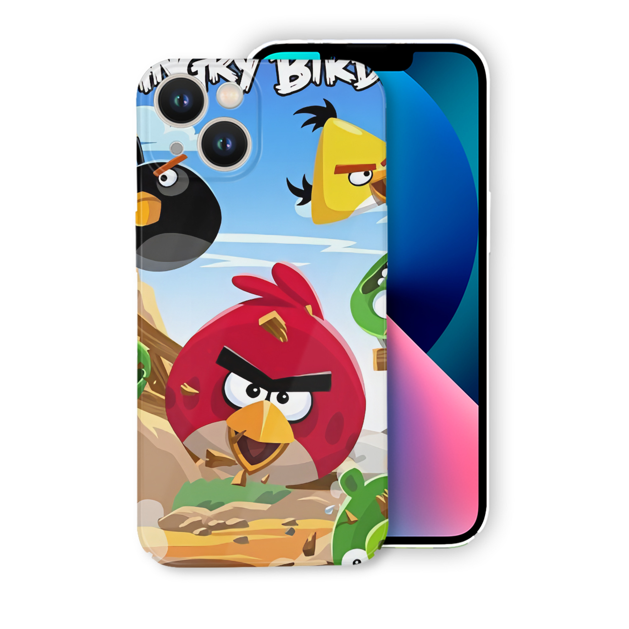 （画像用） Angry Birds アングリーバード 【iPhone 14シリーズ対応】ハードケース