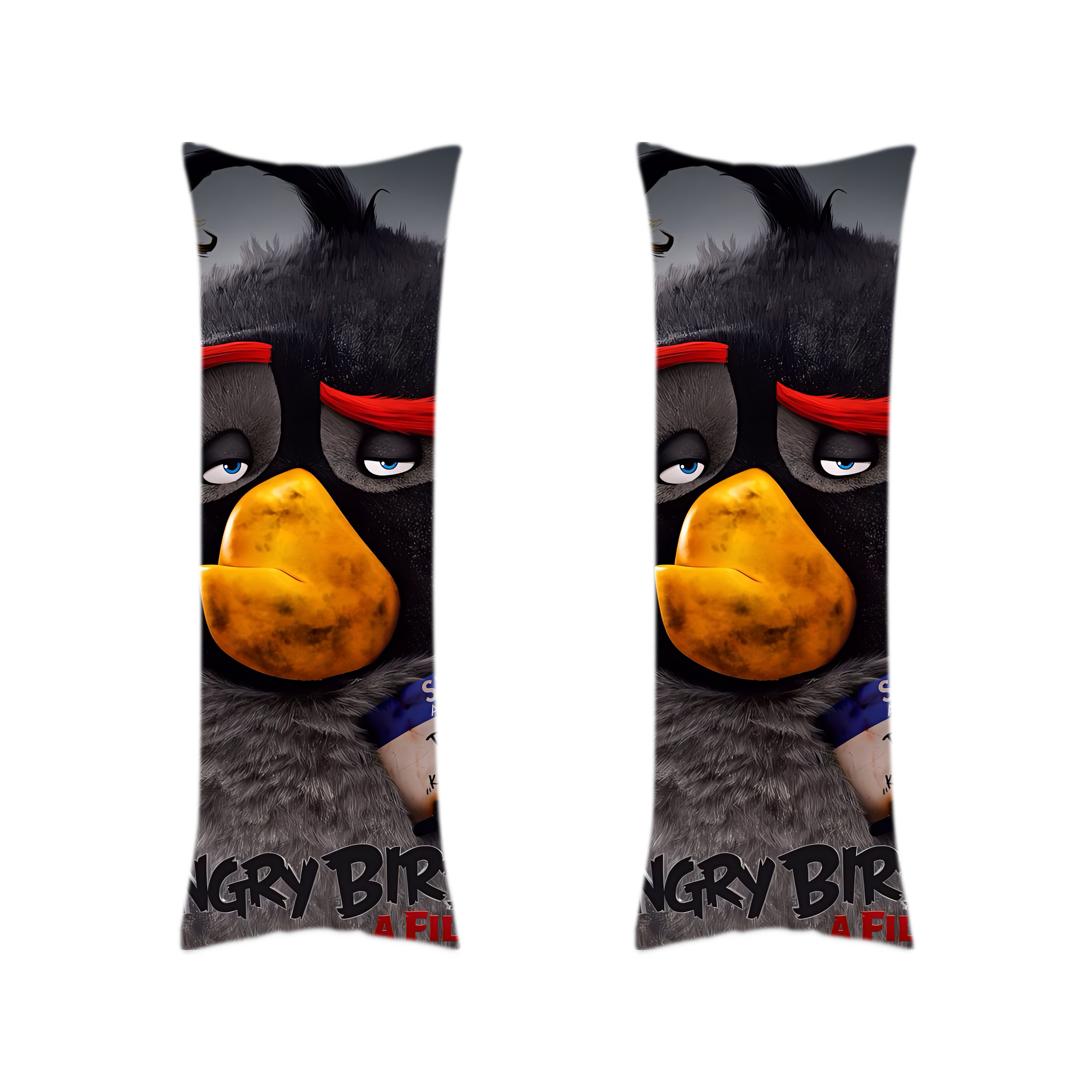 （画像用） Angry Birds アングリーバード ロング抱き枕カバー 両面プリントタイプ（サイズ選択可）