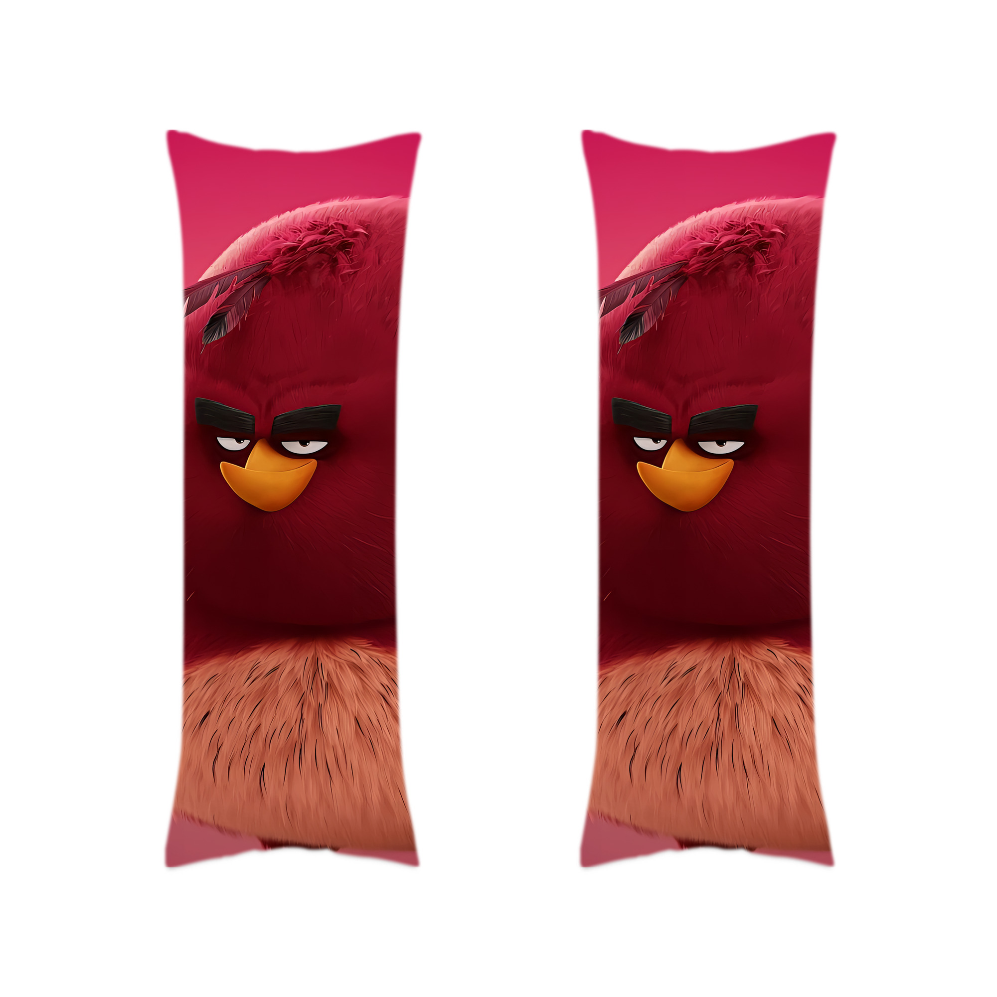 （画像用） Angry Birds アングリーバード ロング抱き枕カバー 両面プリントタイプ（サイズ選択可）