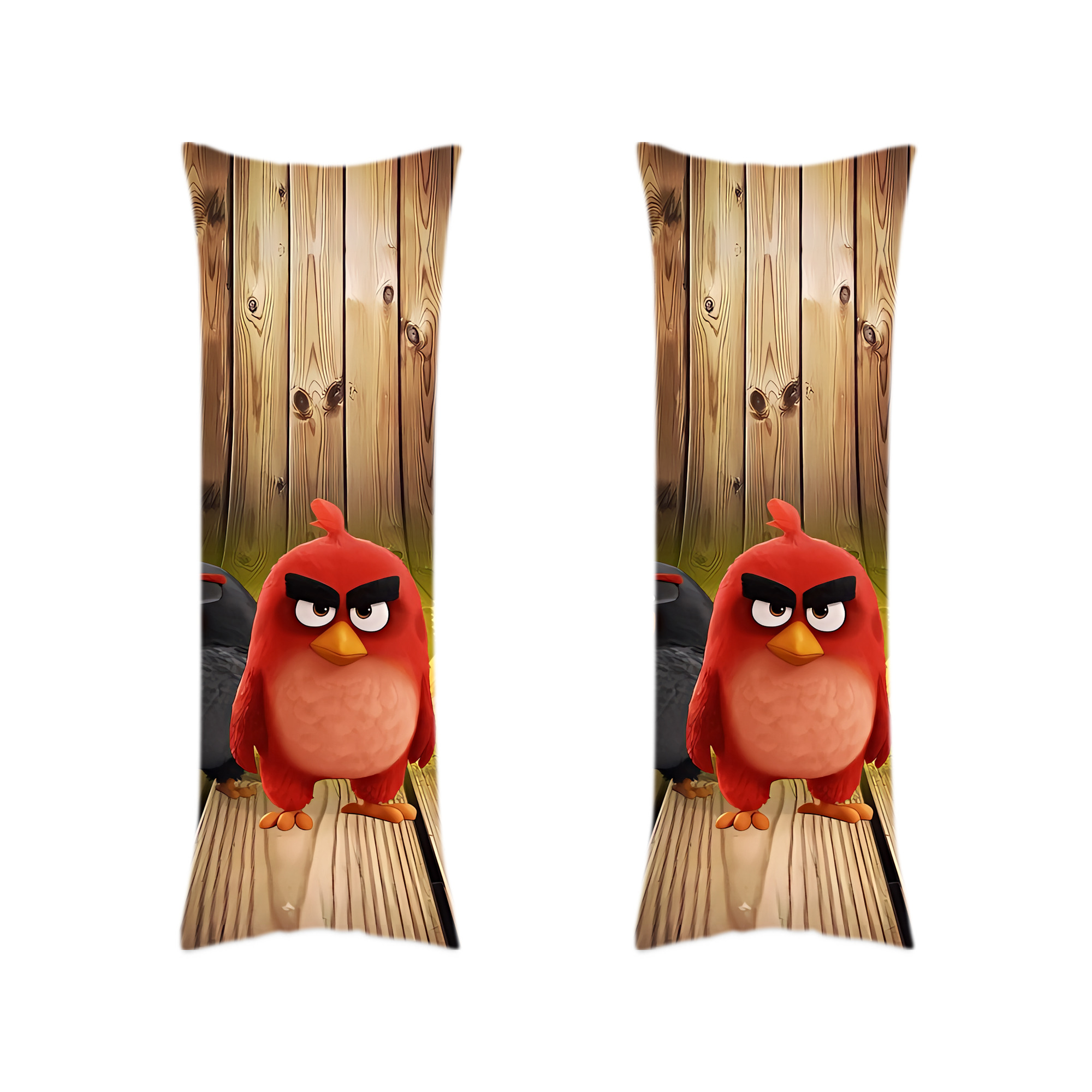 （画像用） Angry Birds アングリーバード ロング抱き枕カバー 両面プリントタイプ（サイズ選択可）