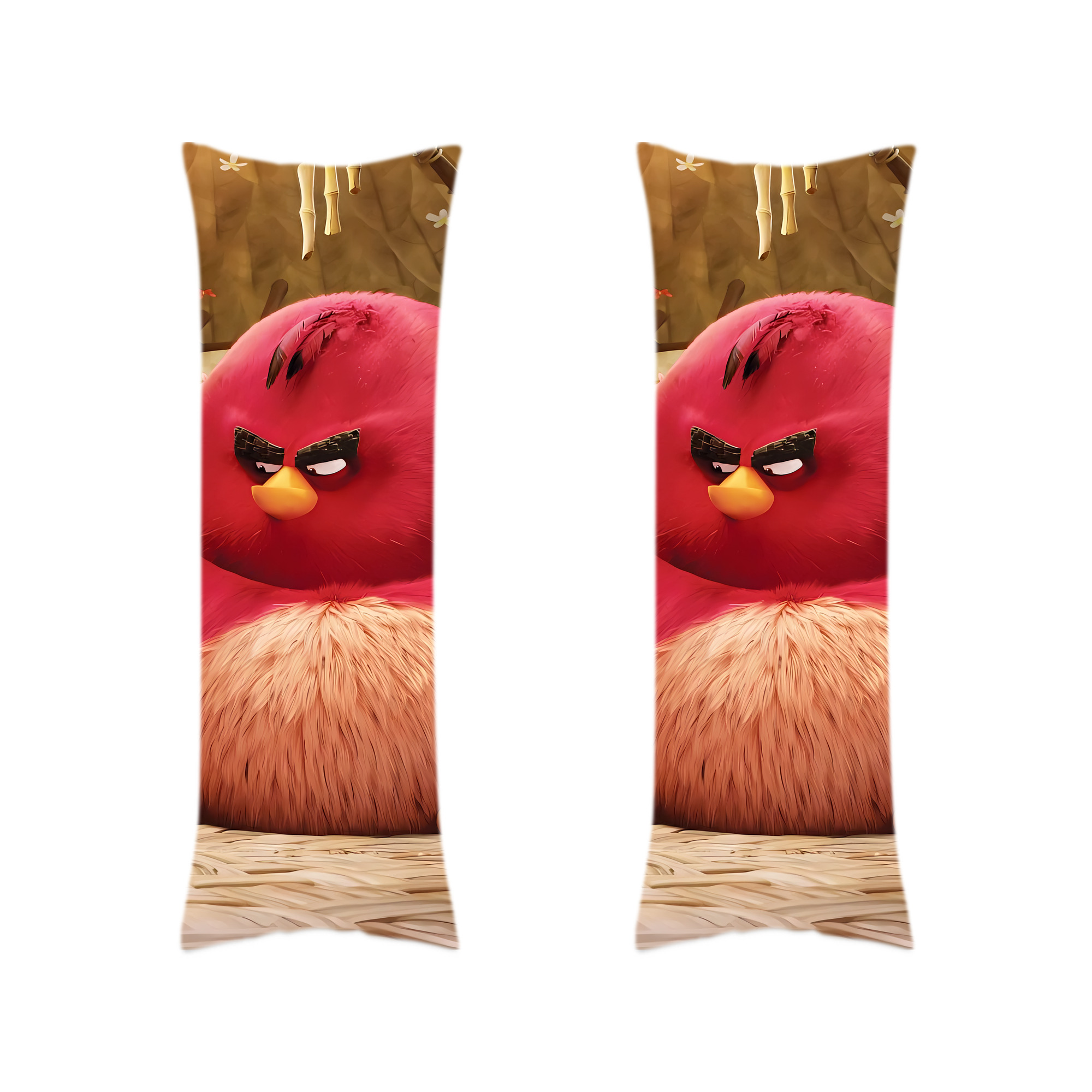 （画像用） Angry Birds アングリーバード ロング抱き枕カバー 両面プリントタイプ（サイズ選択可）