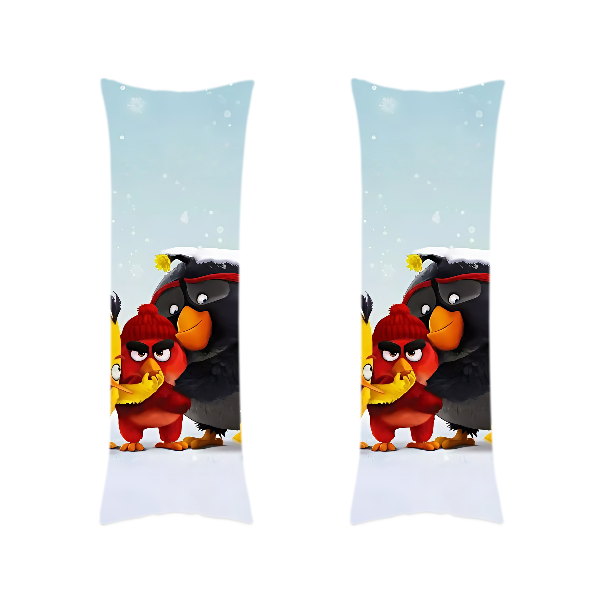 （画像用） Angry Birds アングリーバード ロング抱き枕カバー 両面プリントタイプ（サイズ選択可）