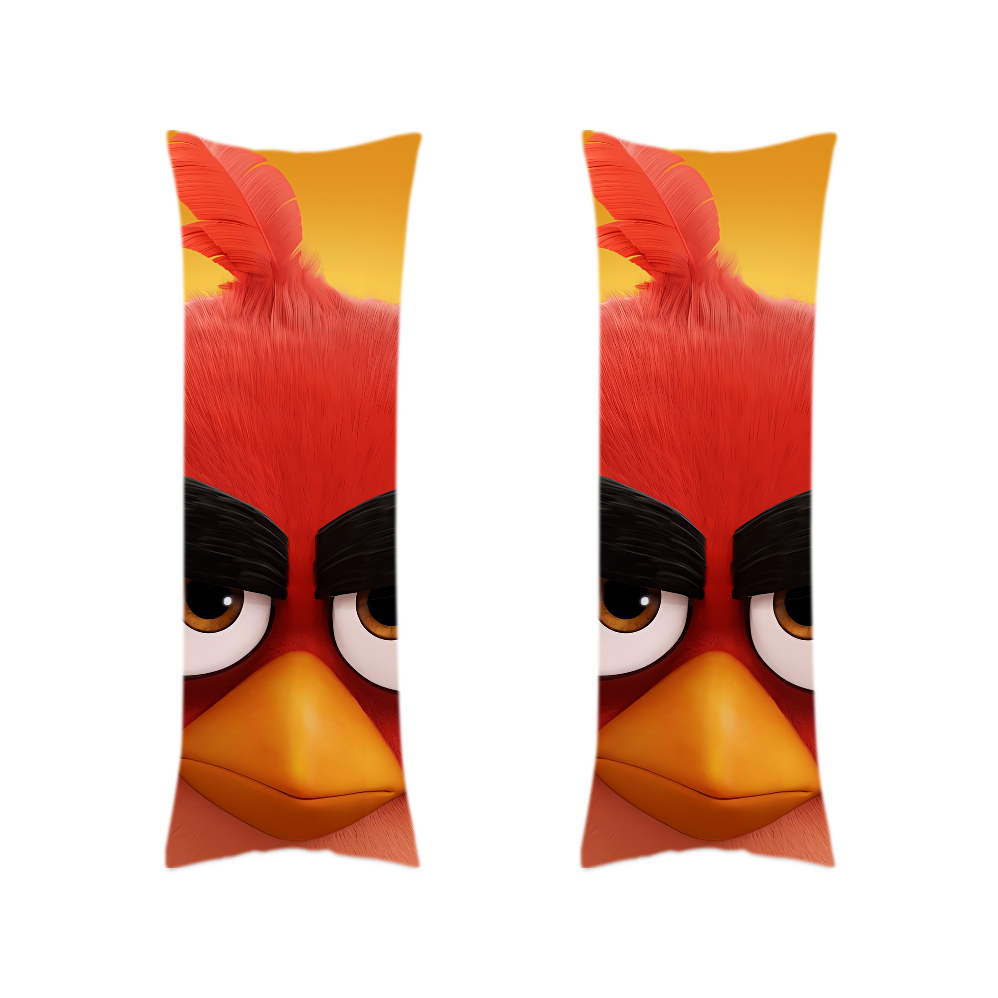 （画像用） Angry Birds アングリーバード ロング抱き枕カバー 両面プリントタイプ（サイズ選択可）