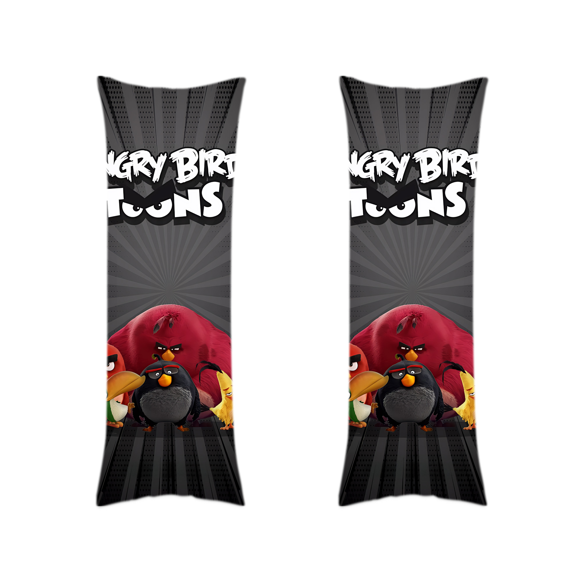 （画像用） Angry Birds アングリーバード ロング抱き枕カバー 両面プリントタイプ（サイズ選択可）