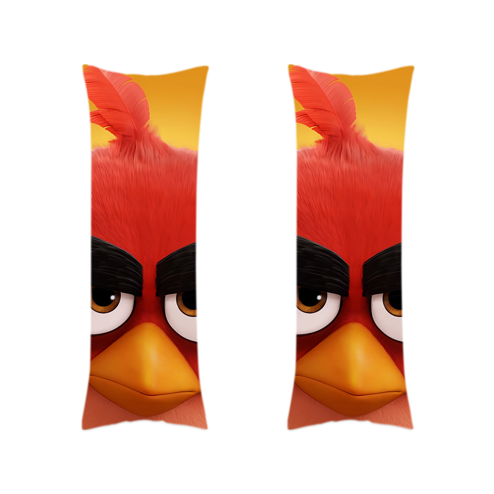 （画像用） Angry Birds アングリーバード ロング抱き枕カバー 両面プリントタイプ（サイズ選択可）
