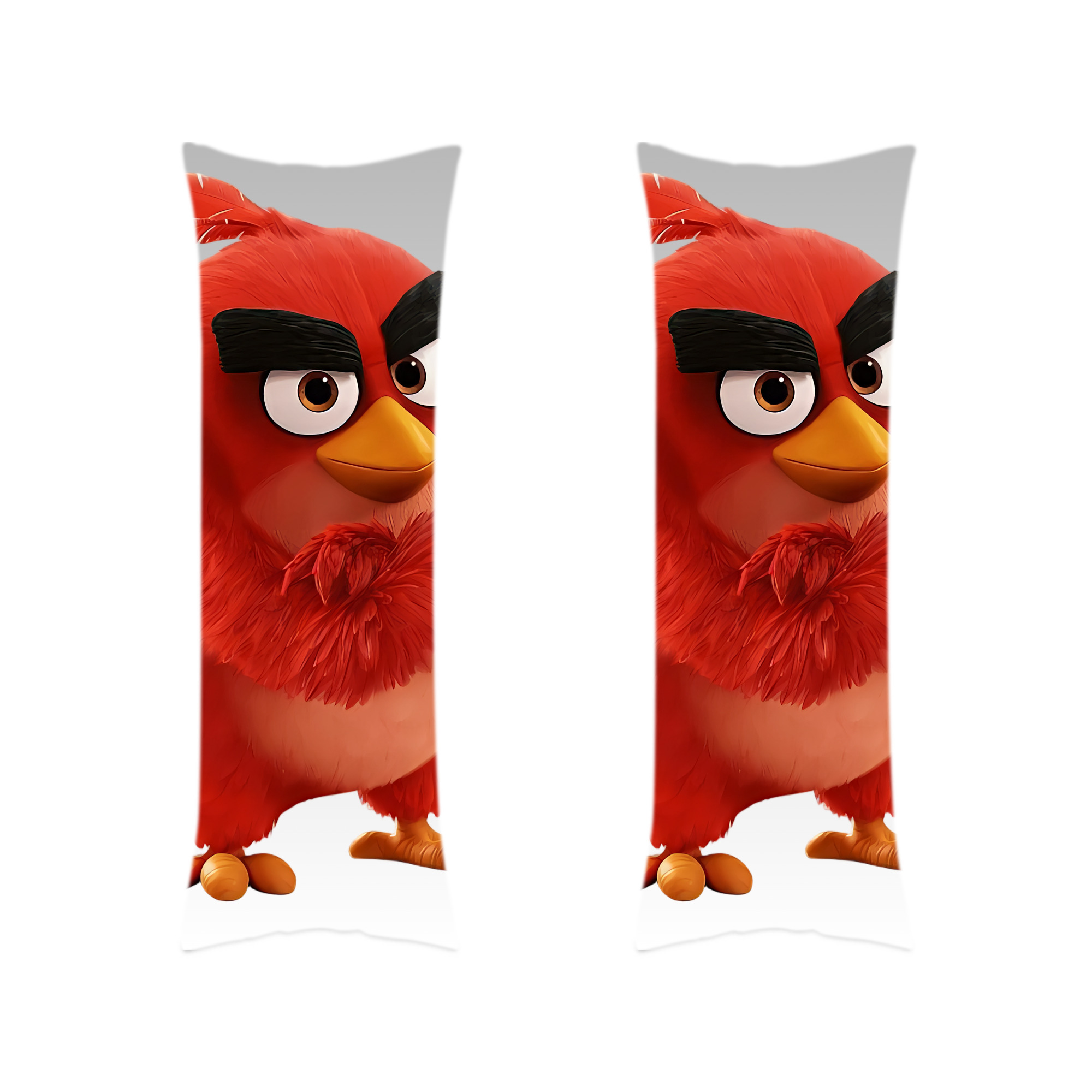 （画像用） Angry Birds アングリーバード ロング抱き枕カバー 両面プリントタイプ（サイズ選択可）