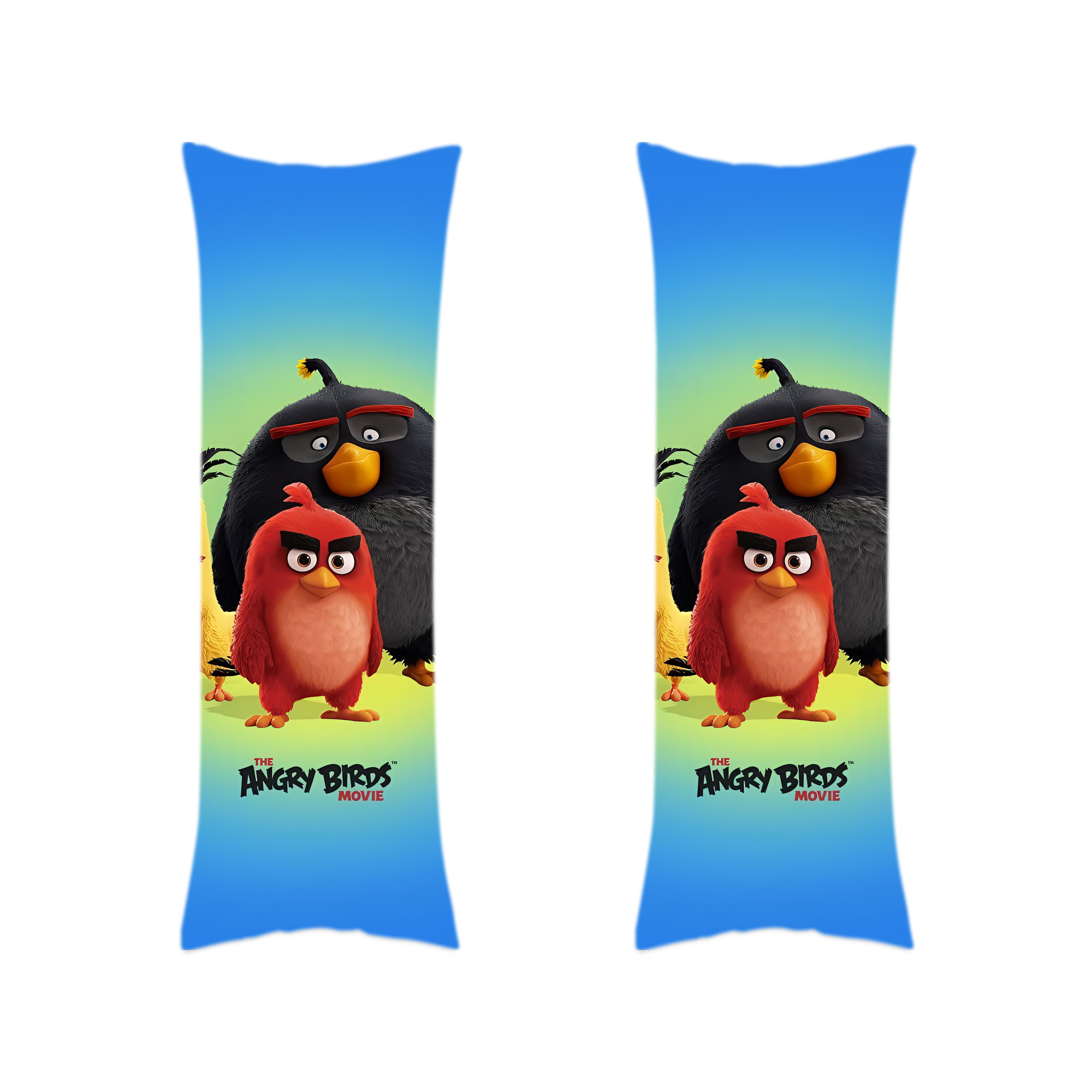 （画像用） Angry Birds アングリーバード ロング抱き枕カバー 両面プリントタイプ（サイズ選択可）