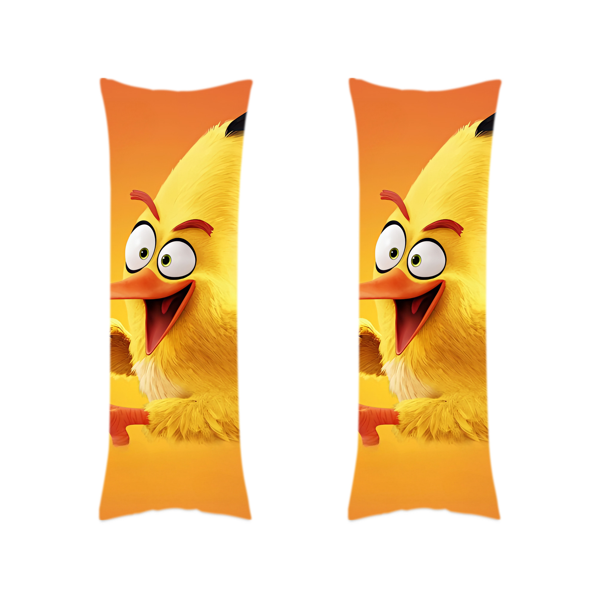 （画像用） Angry Birds アングリーバード ロング抱き枕カバー 両面プリントタイプ（サイズ選択可）