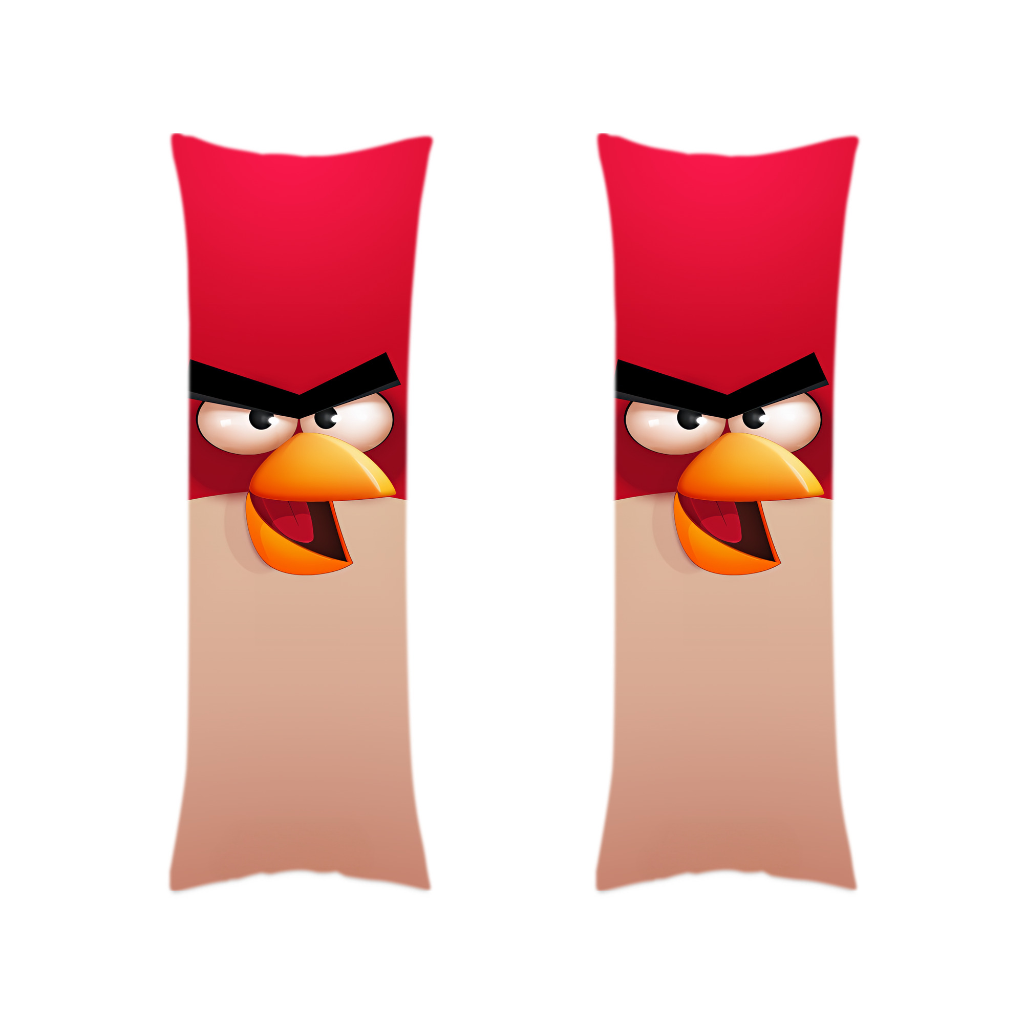 （画像用） Angry Birds アングリーバード ロング抱き枕カバー 両面プリントタイプ（サイズ選択可）