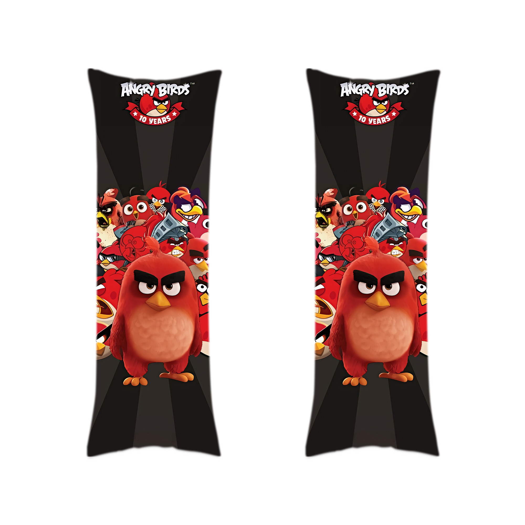 （画像用） Angry Birds アングリーバード ロング抱き枕カバー 両面プリントタイプ（サイズ選択可）