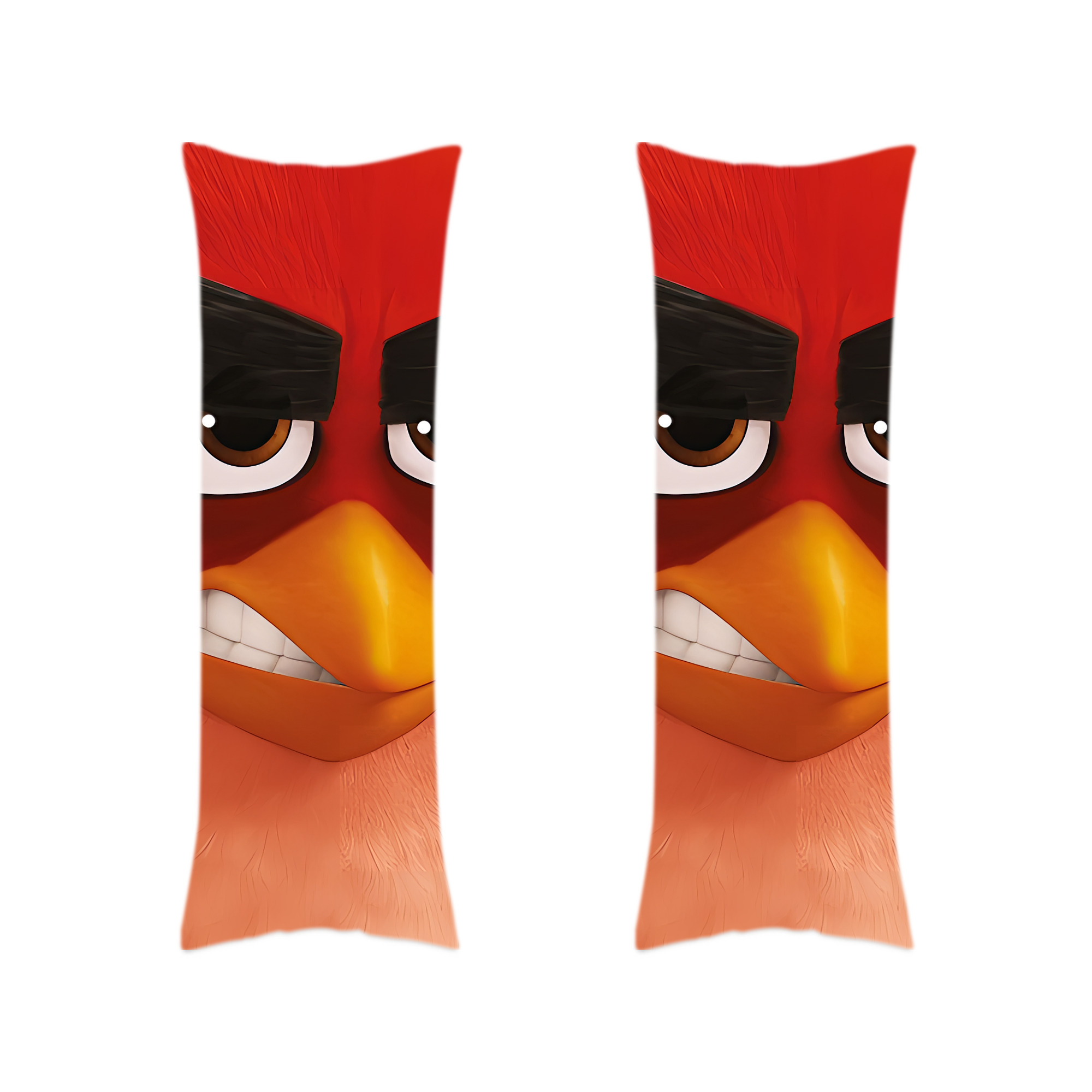 （画像用） Angry Birds アングリーバード ロング抱き枕カバー 両面プリントタイプ（サイズ選択可）