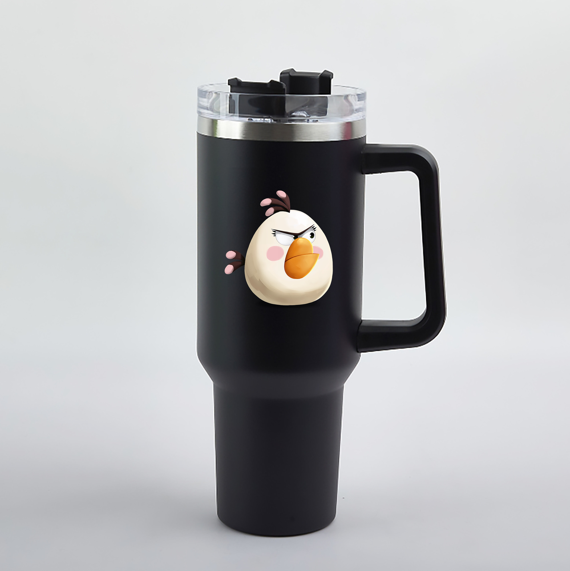 （画像用） Angry Birds アングリーバード 1200mL車用タンブラー（カラープリント）
