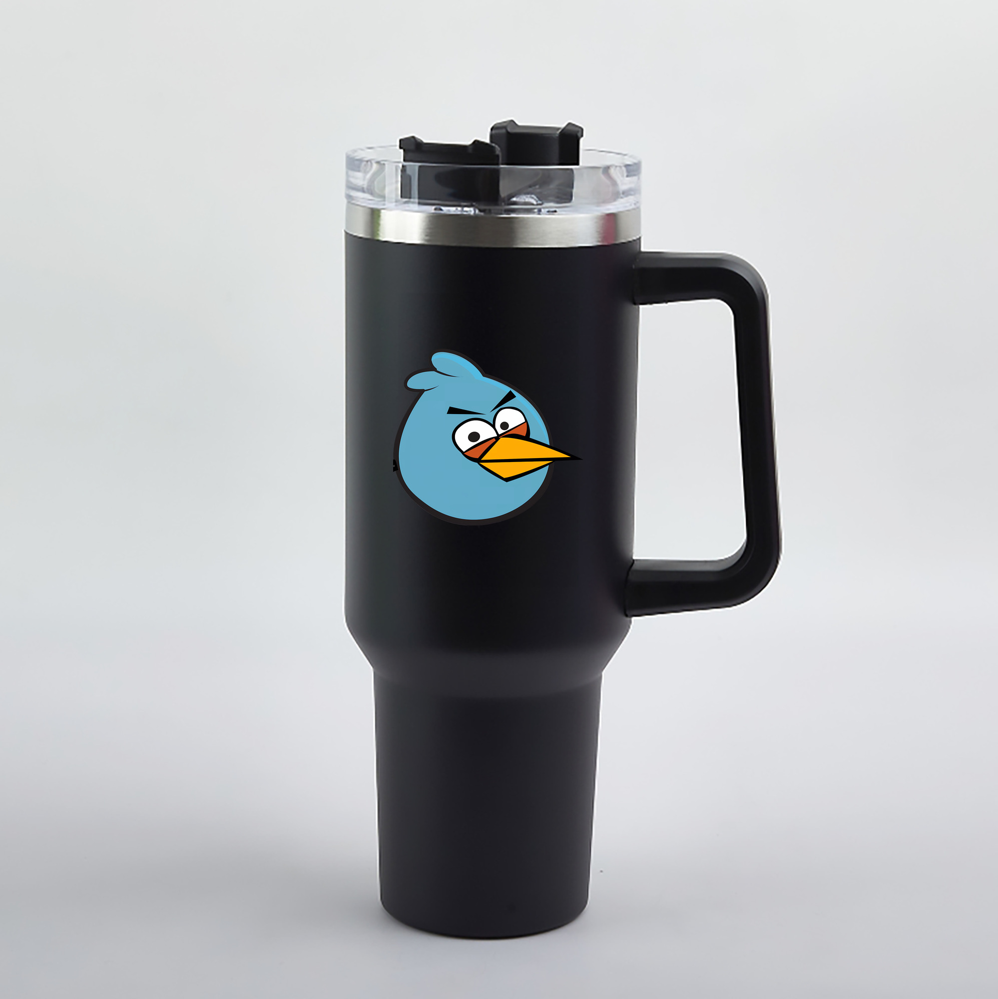 （画像用） Angry Birds アングリーバード 1200mL車用タンブラー（カラープリント）