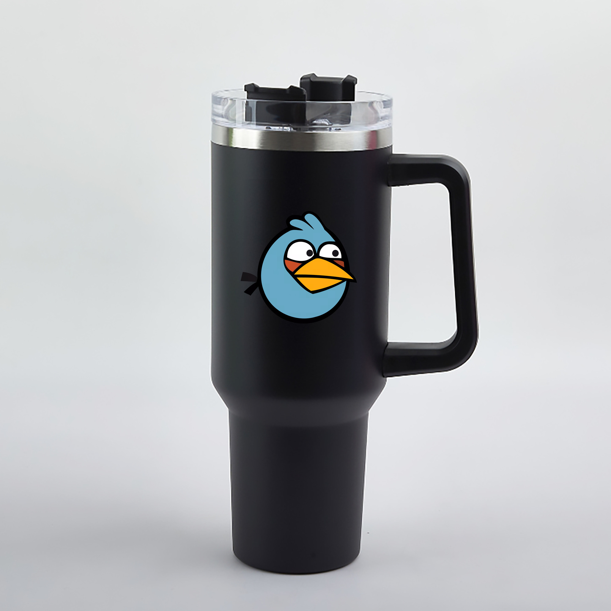 （画像用） Angry Birds アングリーバード 1200mL車用タンブラー（カラープリント）