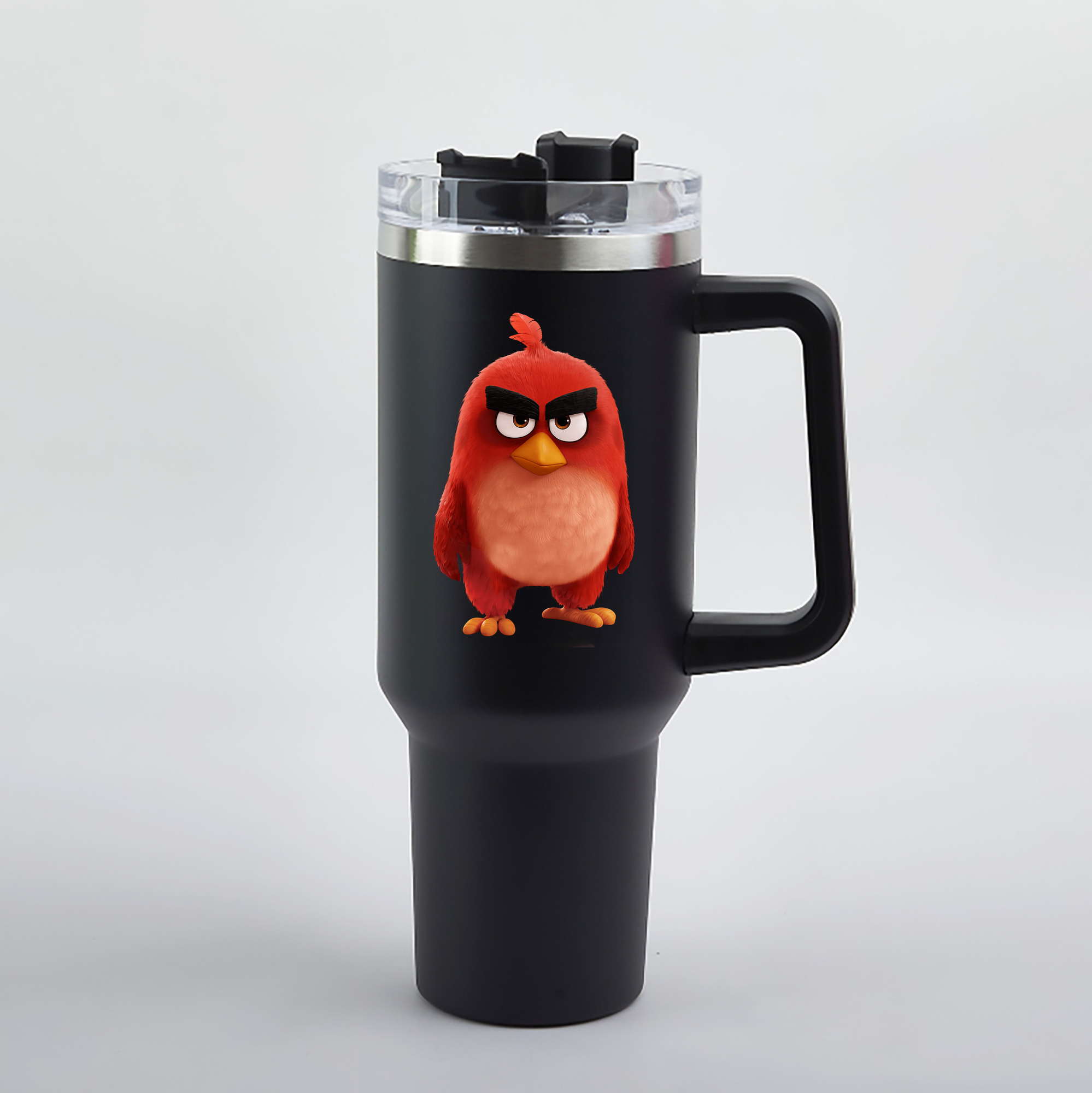 （画像用） Angry Birds アングリーバード 1200mL車用タンブラー（カラープリント）
