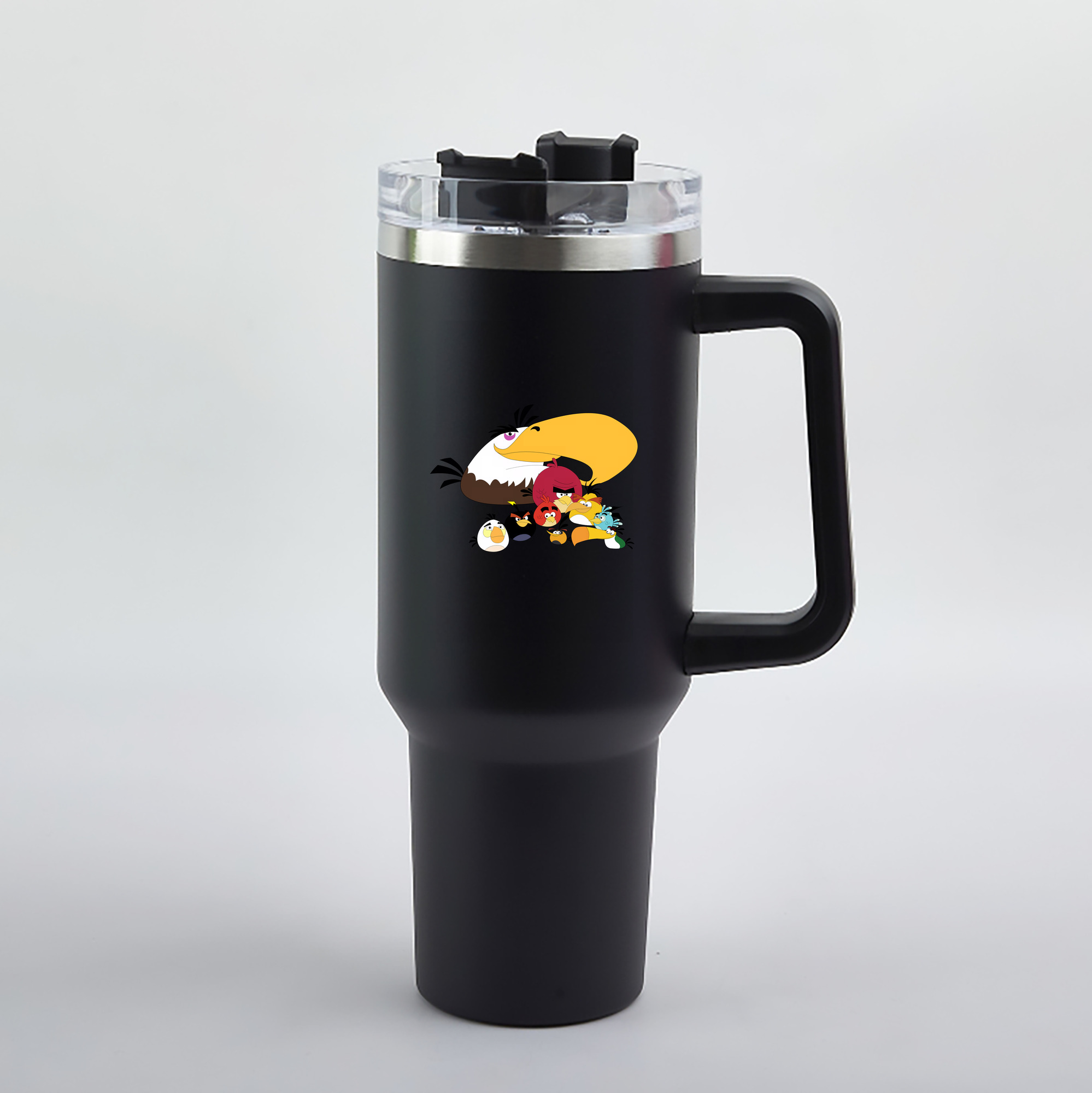 （画像用） Angry Birds アングリーバード 1200mL車用タンブラー（カラープリント）