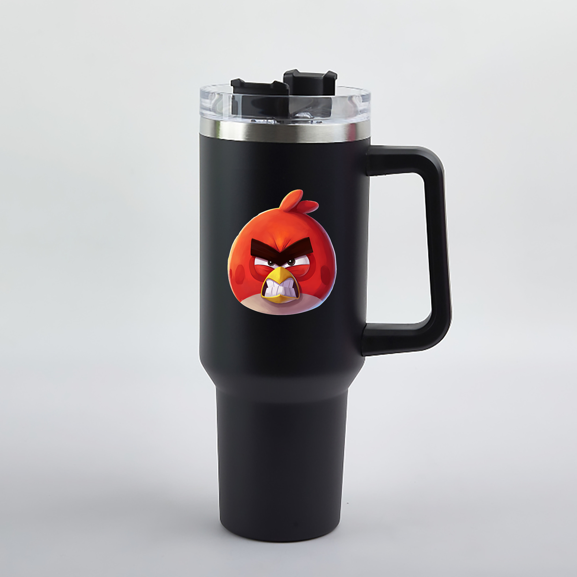 （画像用） Angry Birds アングリーバード 1200mL車用タンブラー（カラープリント）