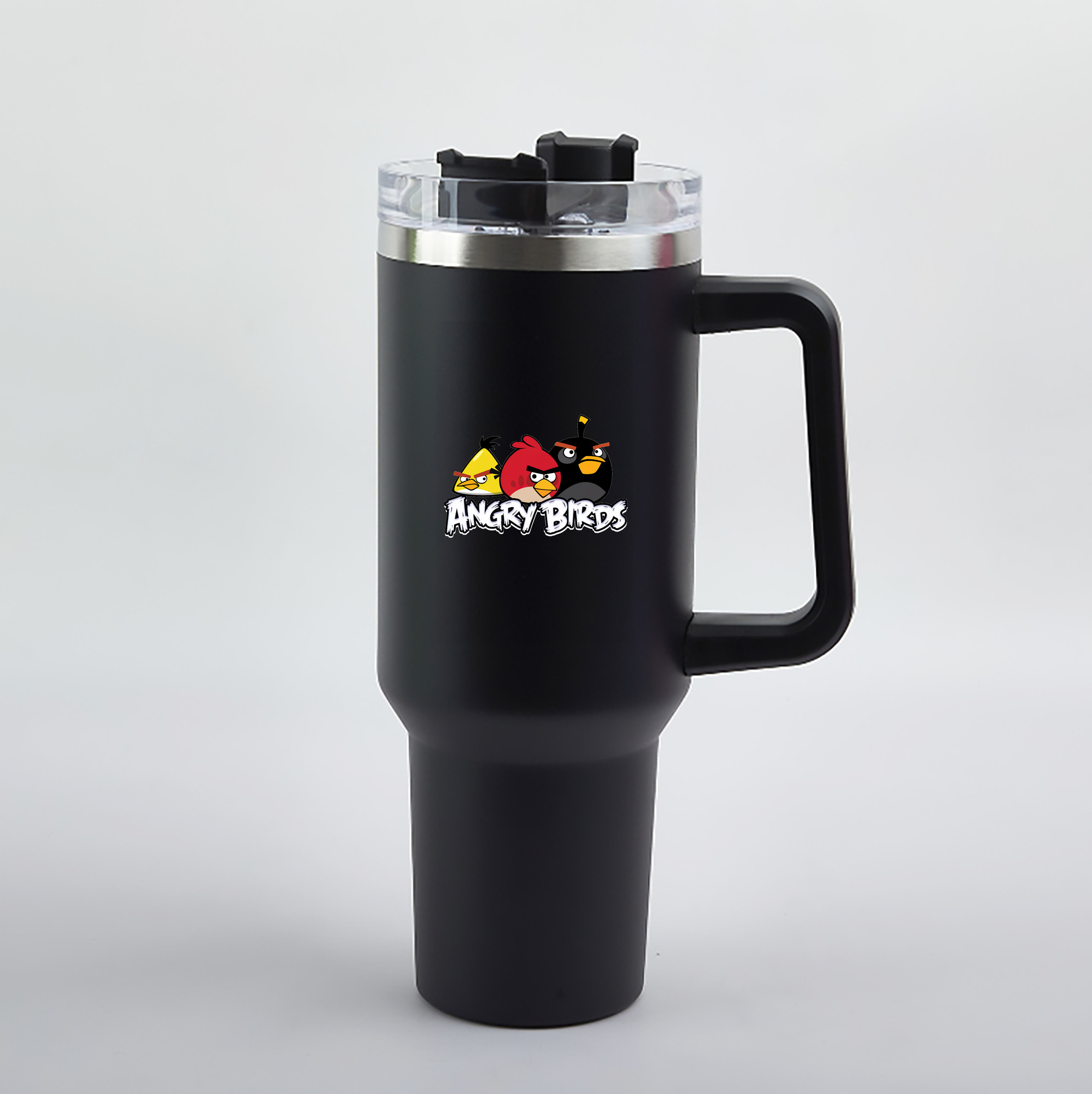 （画像用） Angry Birds アングリーバード 1200mL車用タンブラー（カラープリント）