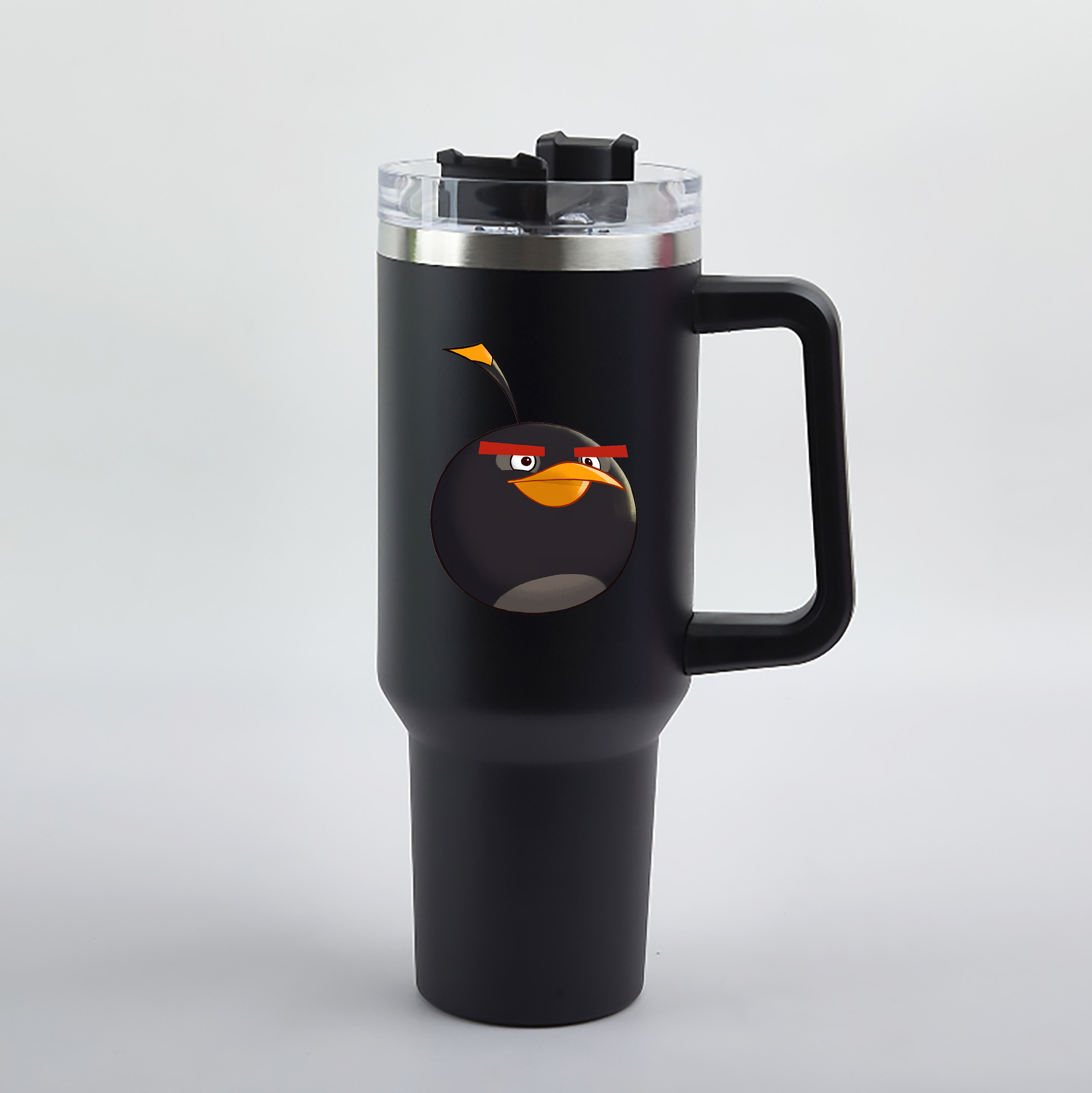 （画像用） Angry Birds アングリーバード 1200mL車用タンブラー（カラープリント）