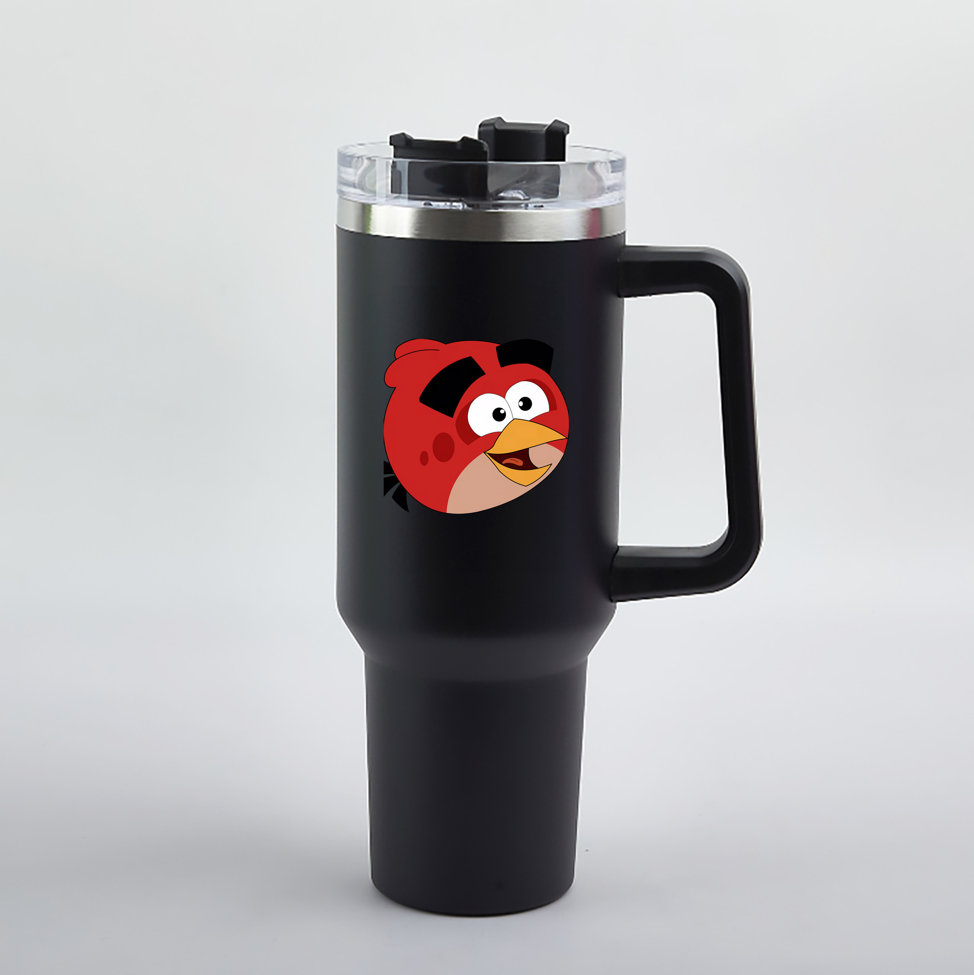（画像用） Angry Birds アングリーバード 1200mL車用タンブラー（カラープリント）