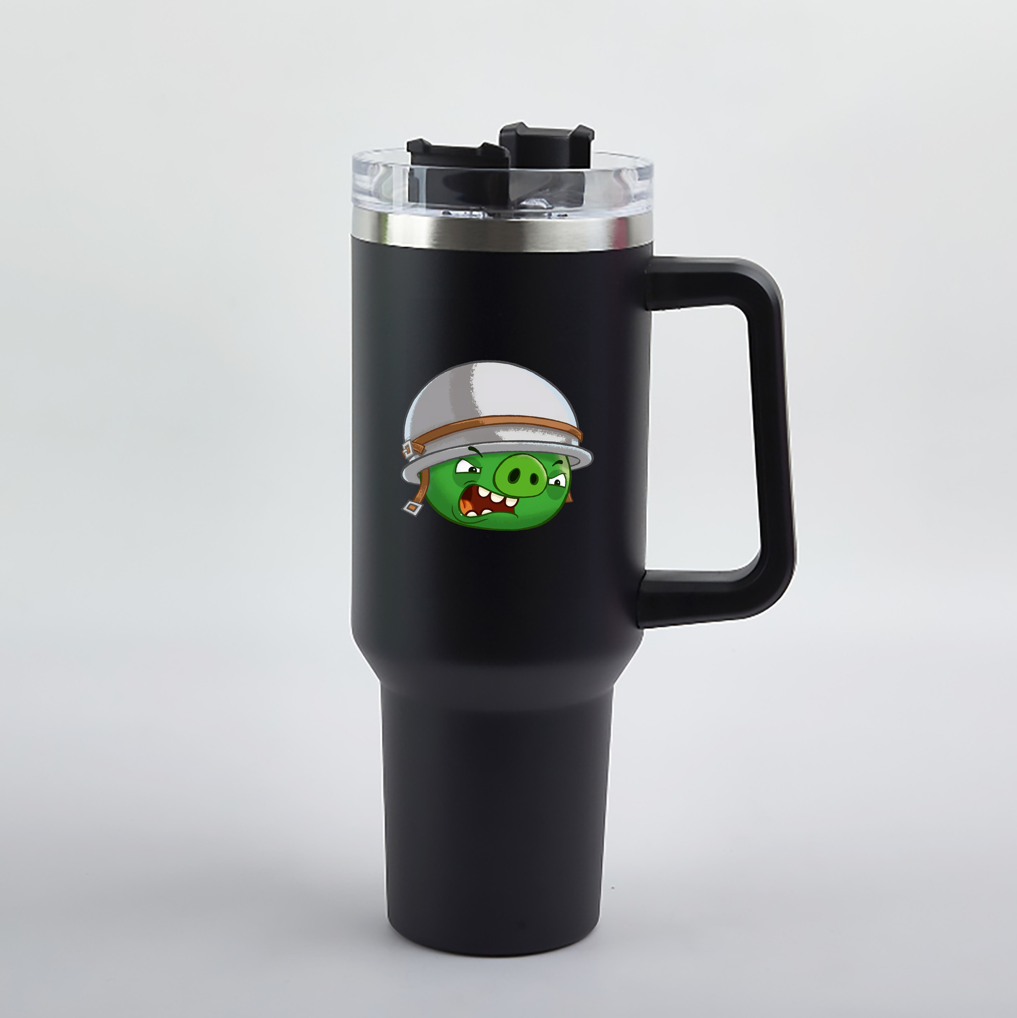 （画像用） Angry Birds アングリーバード 1200mL車用タンブラー（カラープリント）