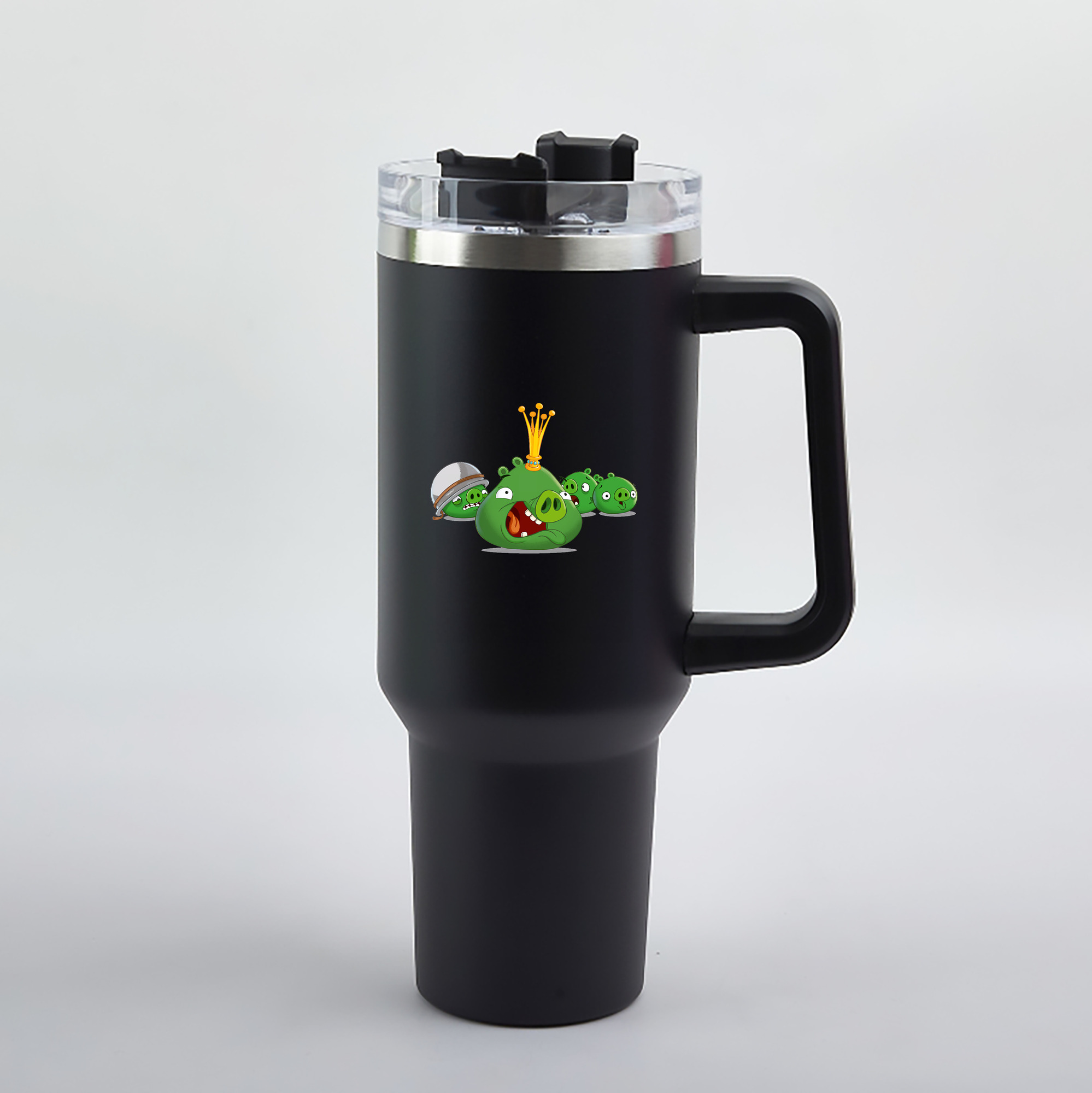 （画像用） Angry Birds アングリーバード 1200mL車用タンブラー（カラープリント）