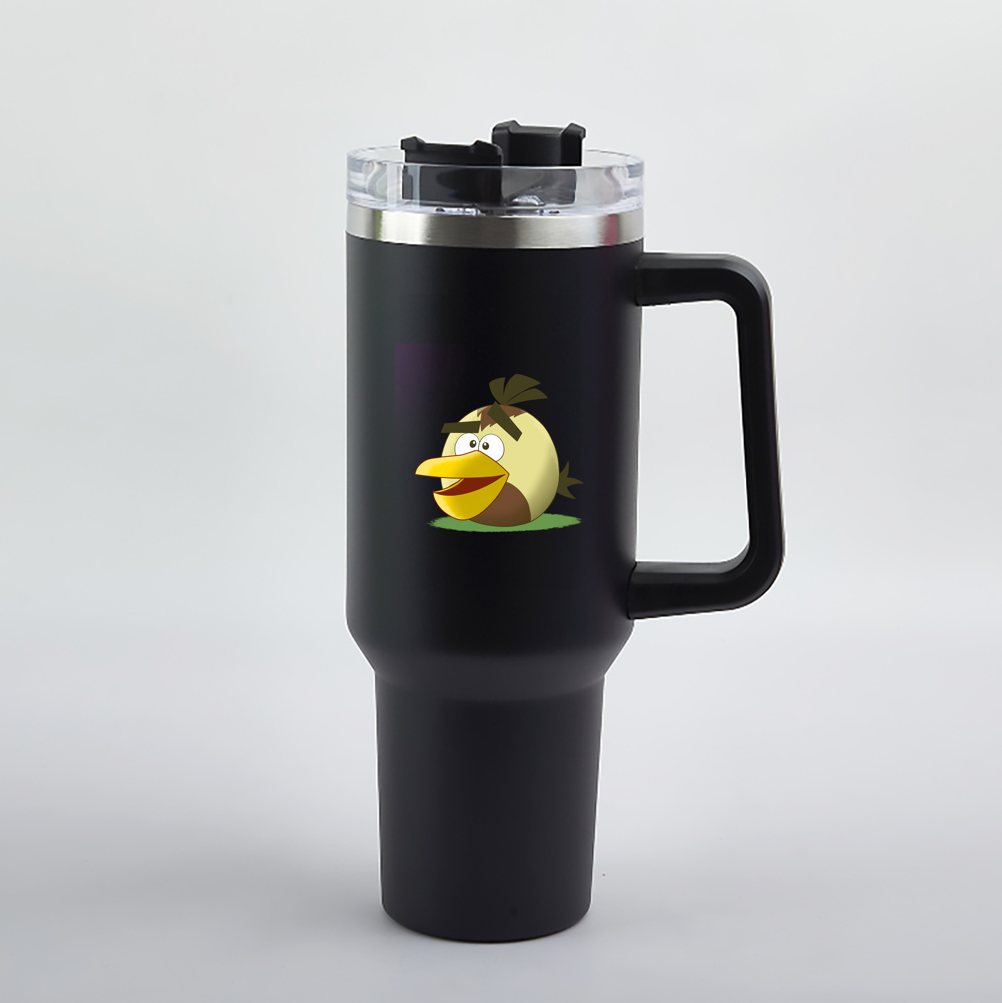 （画像用） Angry Birds アングリーバード 1200mL車用タンブラー（カラープリント）