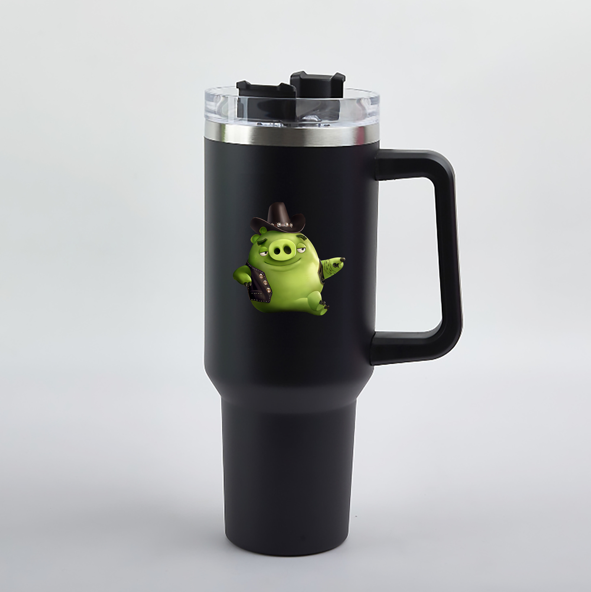 （画像用） Angry Birds アングリーバード 1200mL車用タンブラー（カラープリント）