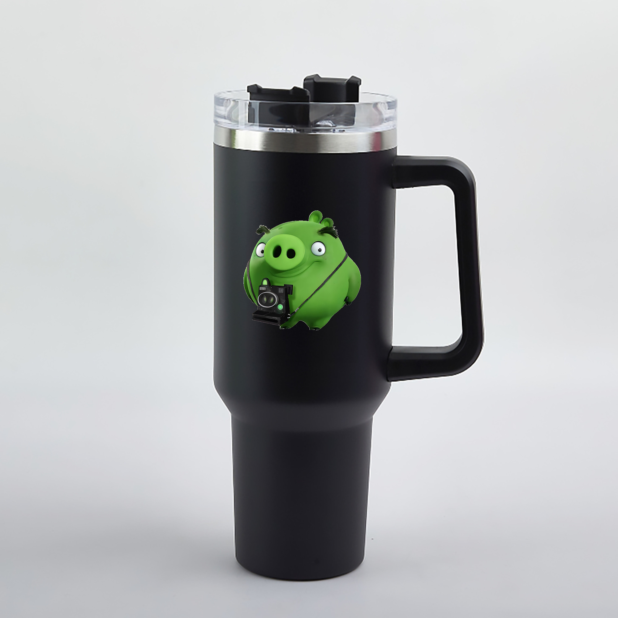 （画像用） Angry Birds アングリーバード 1200mL車用タンブラー（カラープリント）
