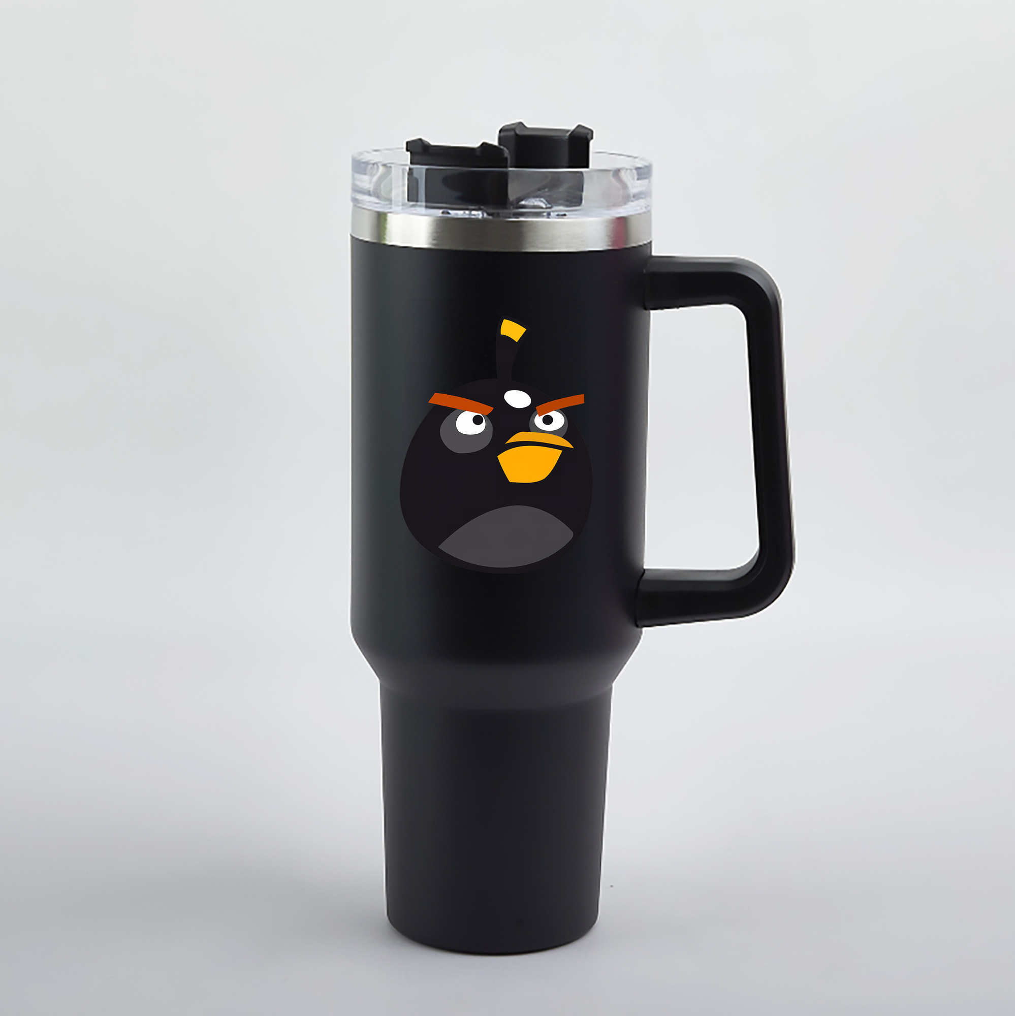 （画像用） Angry Birds アングリーバード 1200mL車用タンブラー（カラープリント）