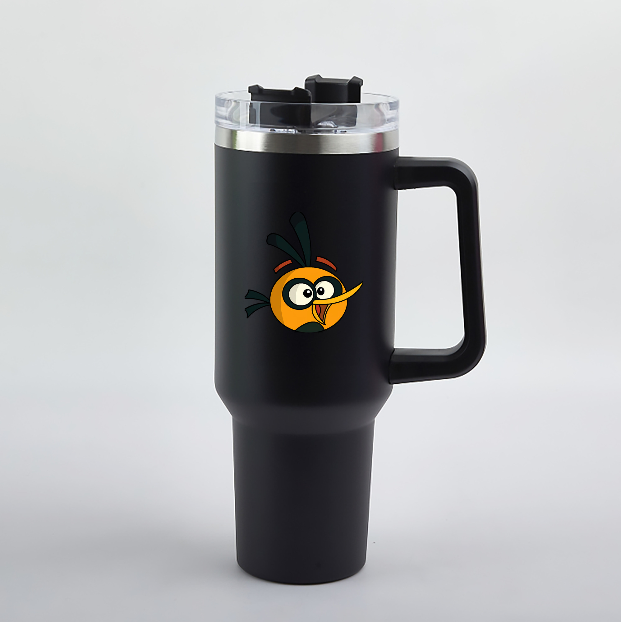 （画像用） Angry Birds アングリーバード 1200mL車用タンブラー（カラープリント）