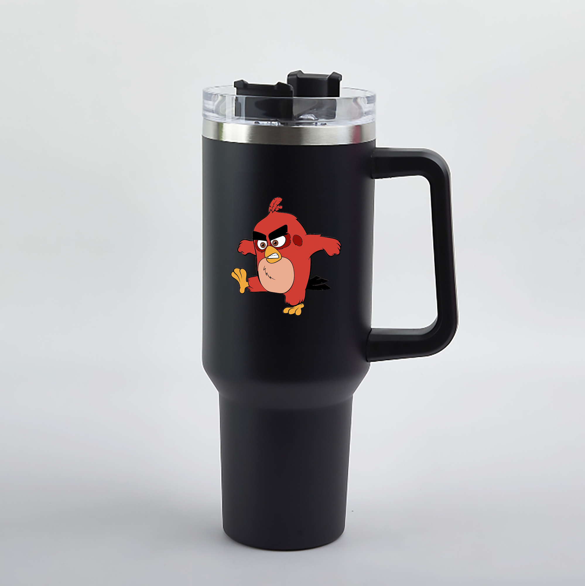 （画像用） Angry Birds アングリーバード 1200mL車用タンブラー（カラープリント）