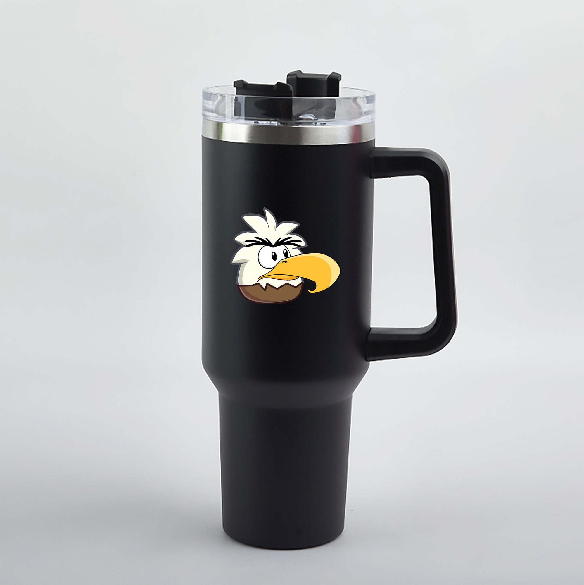 （画像用） Angry Birds アングリーバード 1200mL車用タンブラー（カラープリント）