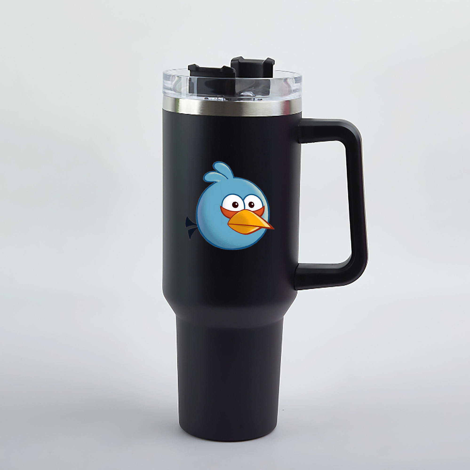 （画像用） Angry Birds アングリーバード 1200mL車用タンブラー（カラープリント）