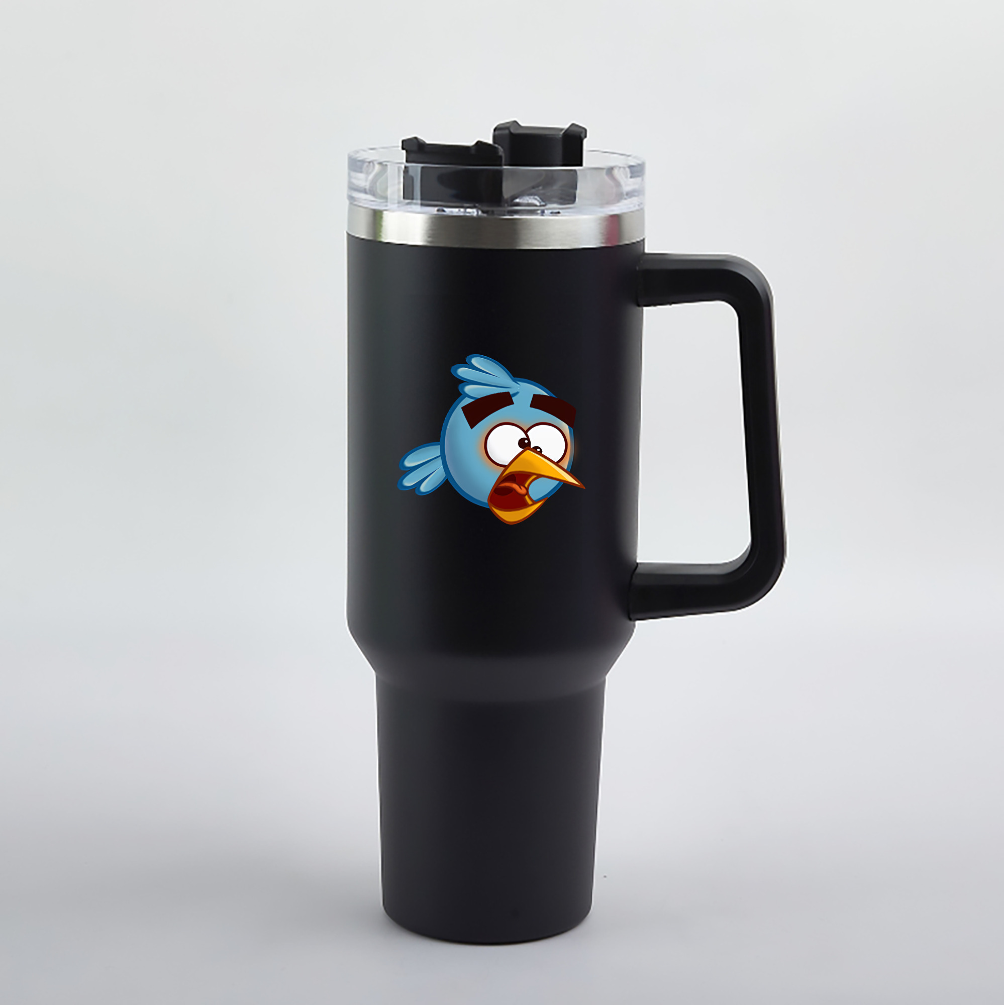 （画像用） Angry Birds アングリーバード 1200mL車用タンブラー（カラープリント）