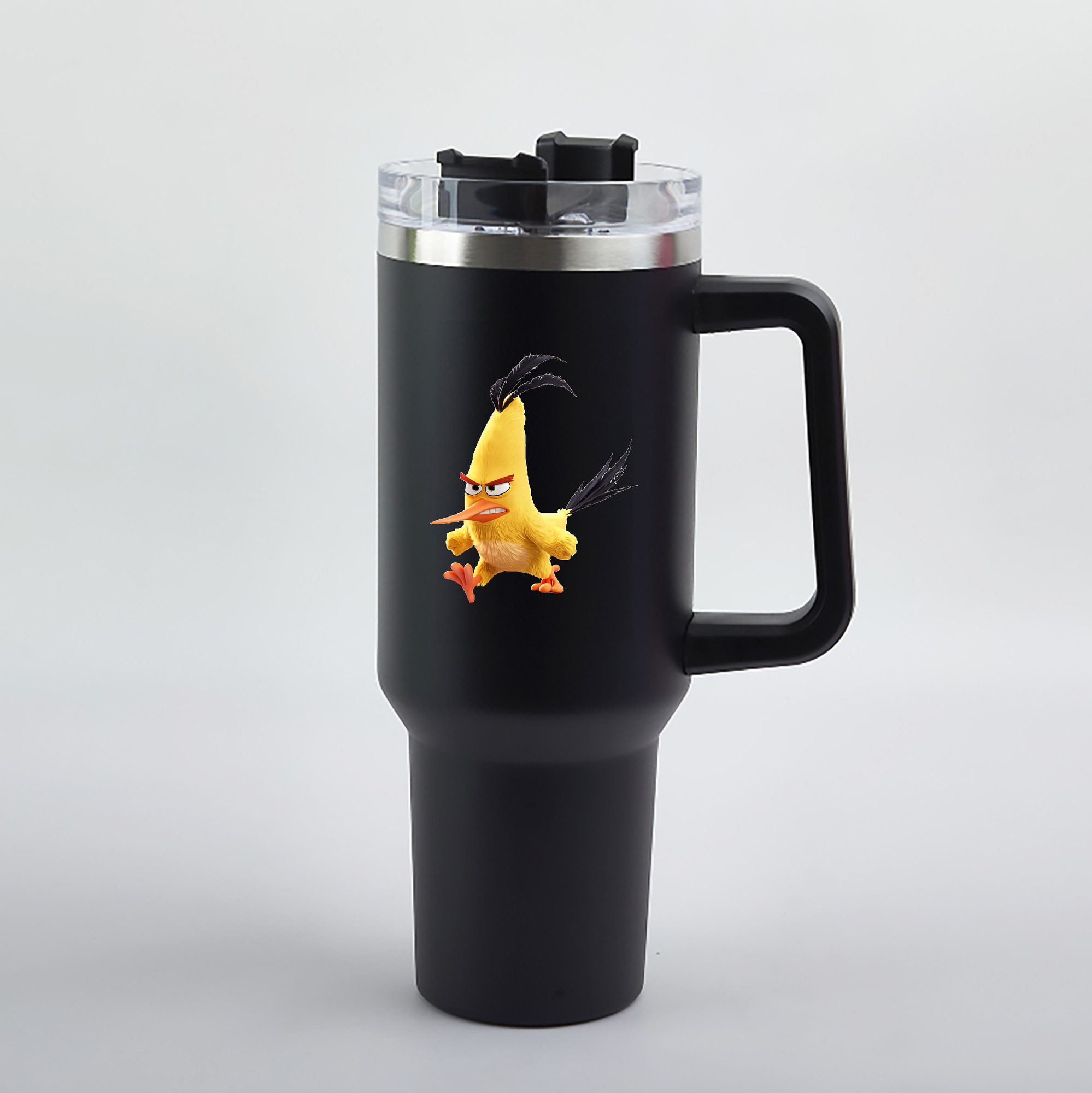 （画像用） Angry Birds アングリーバード 1200mL車用タンブラー（カラープリント）