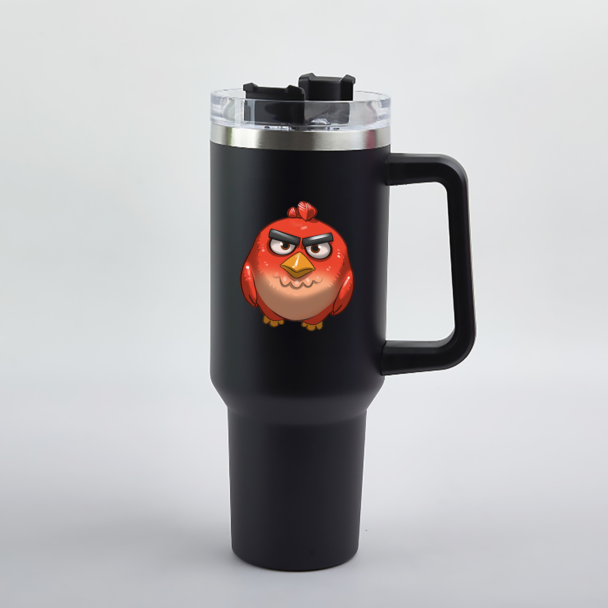 （画像用） Angry Birds アングリーバード 1200mL車用タンブラー（カラープリント）