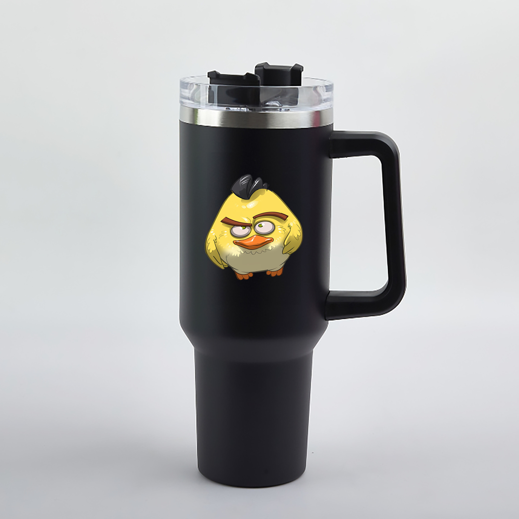 （画像用） Angry Birds アングリーバード 1200mL車用タンブラー（カラープリント）