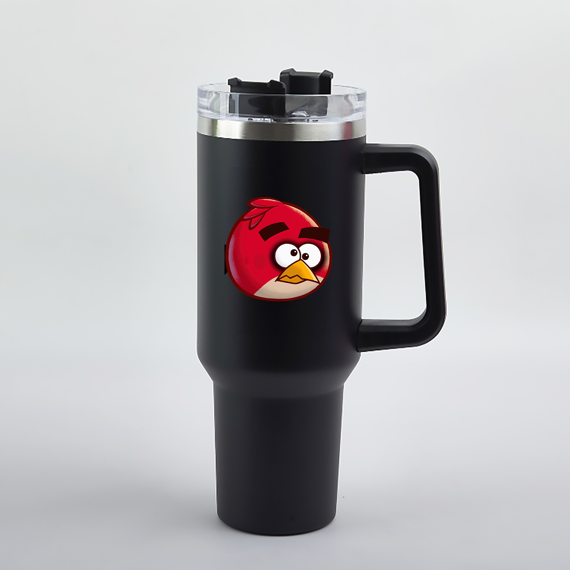 （画像用） Angry Birds アングリーバード 1200mL車用タンブラー（カラープリント）
