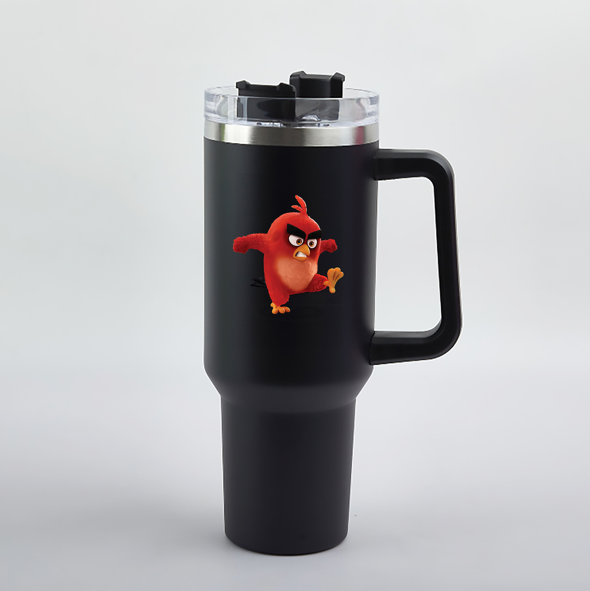 （画像用） Angry Birds アングリーバード 1200mL車用タンブラー（カラープリント）