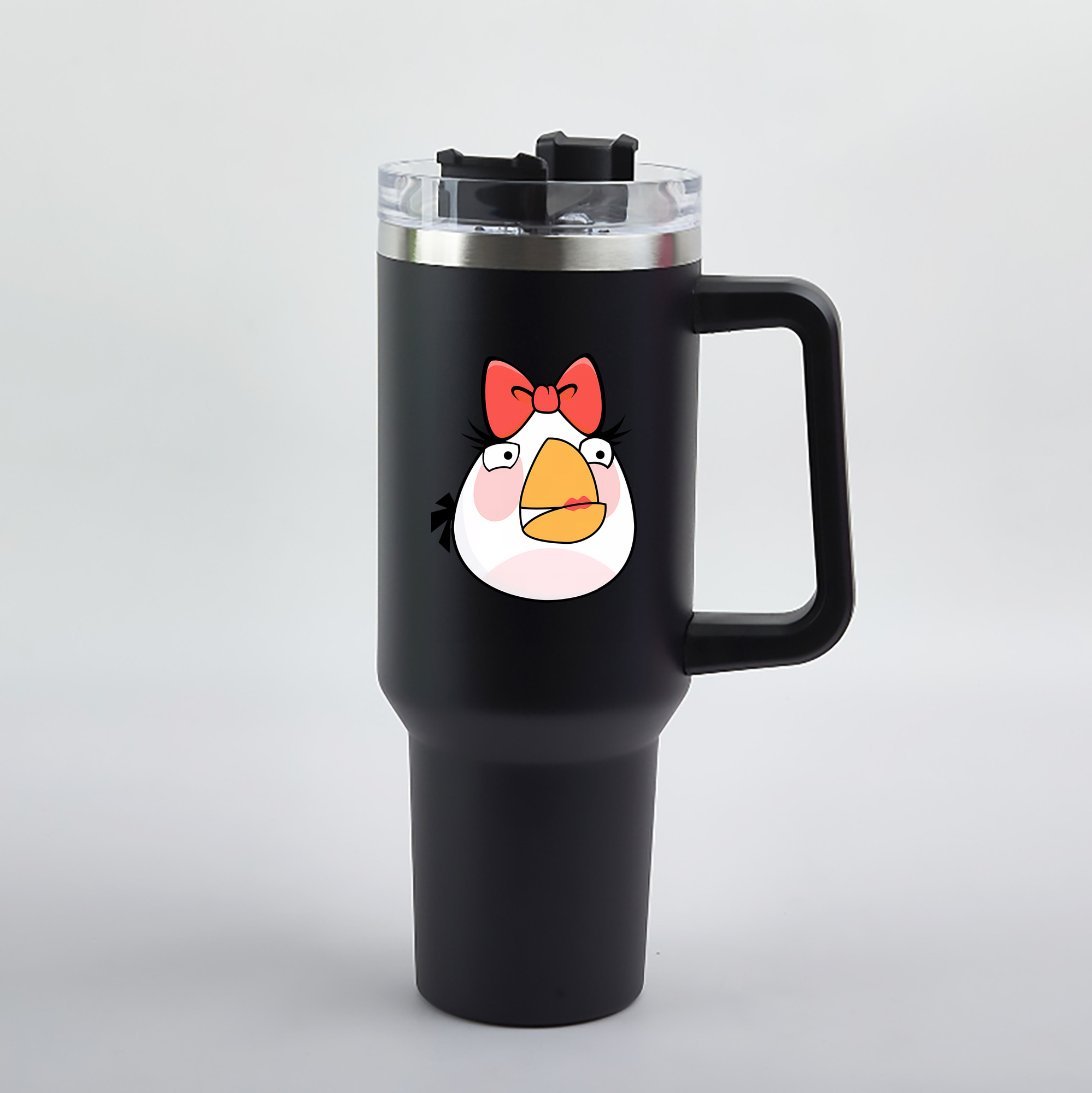 （画像用） Angry Birds アングリーバード 1200mL車用タンブラー（カラープリント）