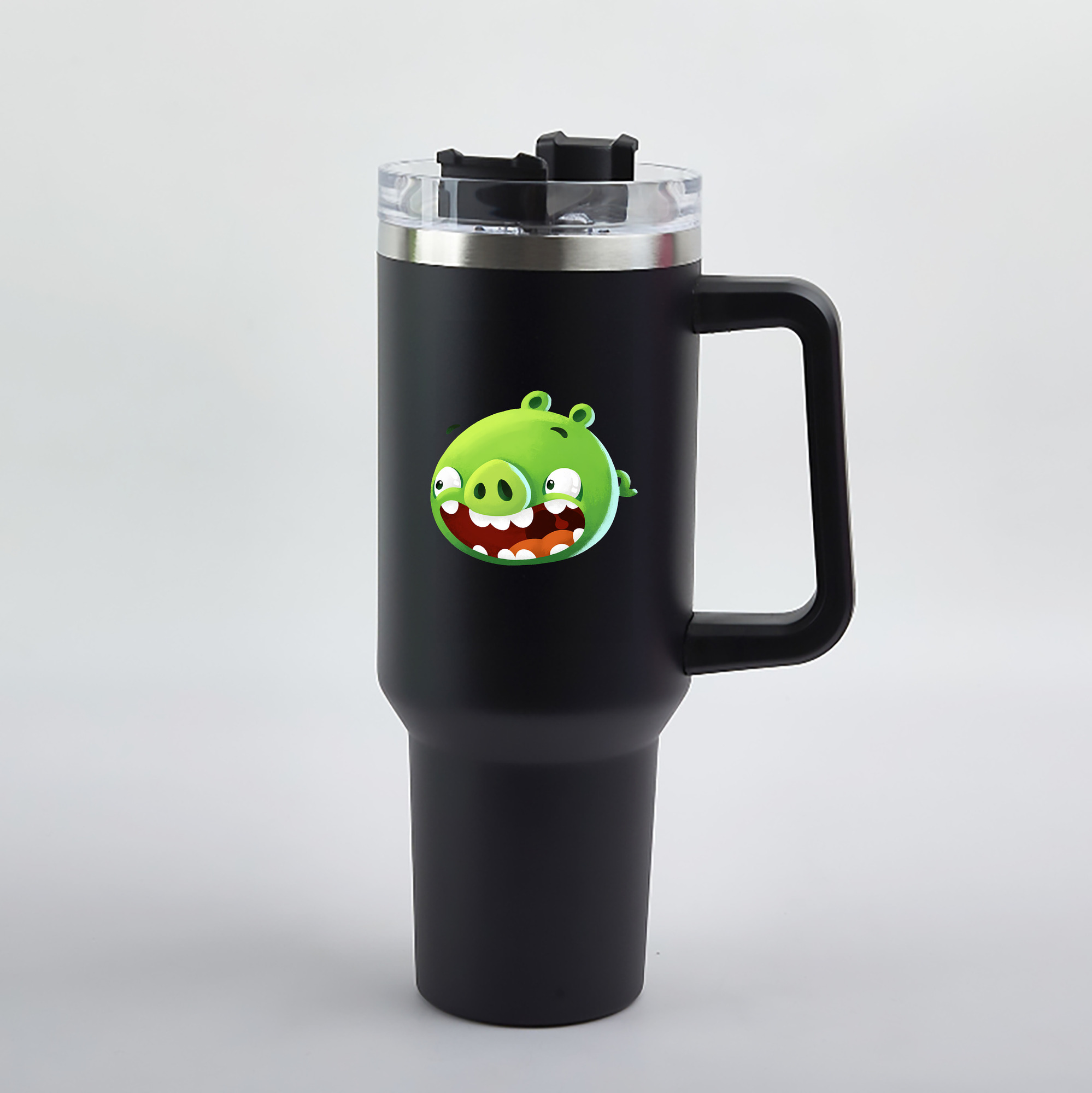 （画像用） Angry Birds アングリーバード 1200mL車用タンブラー（カラープリント）