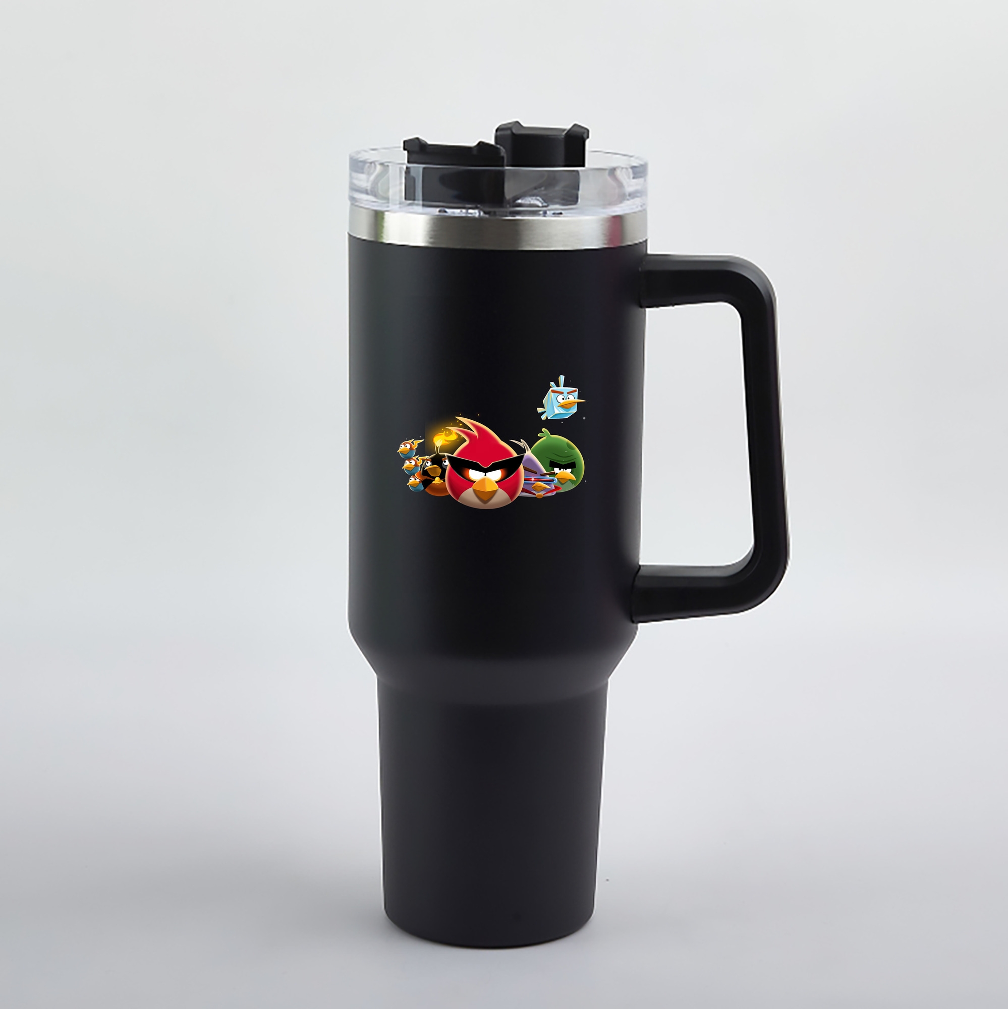 （画像用） Angry Birds アングリーバード 1200mL車用タンブラー（カラープリント）
