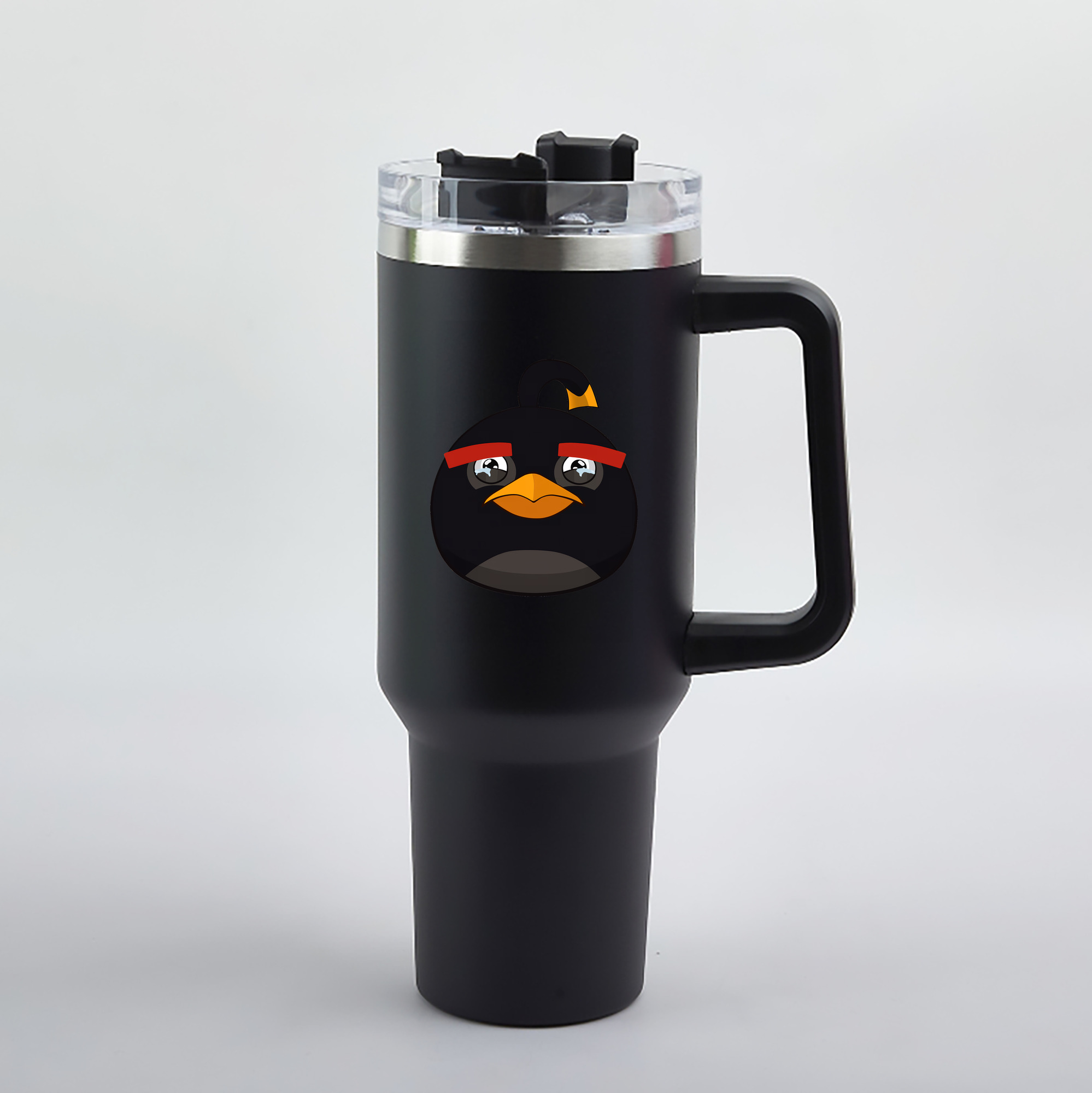 （画像用） Angry Birds アングリーバード 1200mL車用タンブラー（カラープリント）