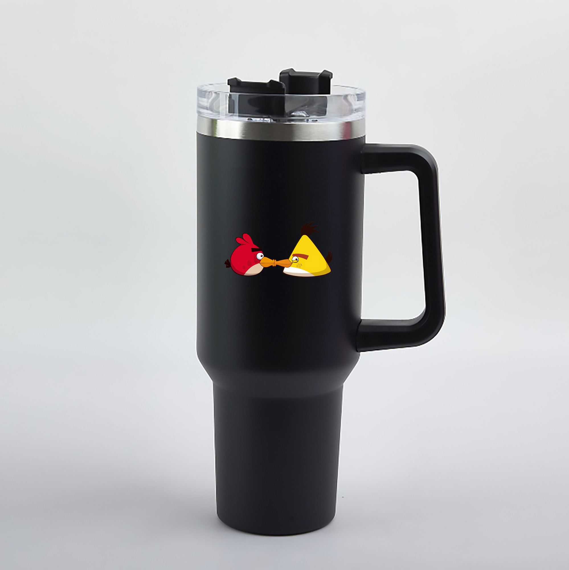 （画像用） Angry Birds アングリーバード 1200mL車用タンブラー（カラープリント）