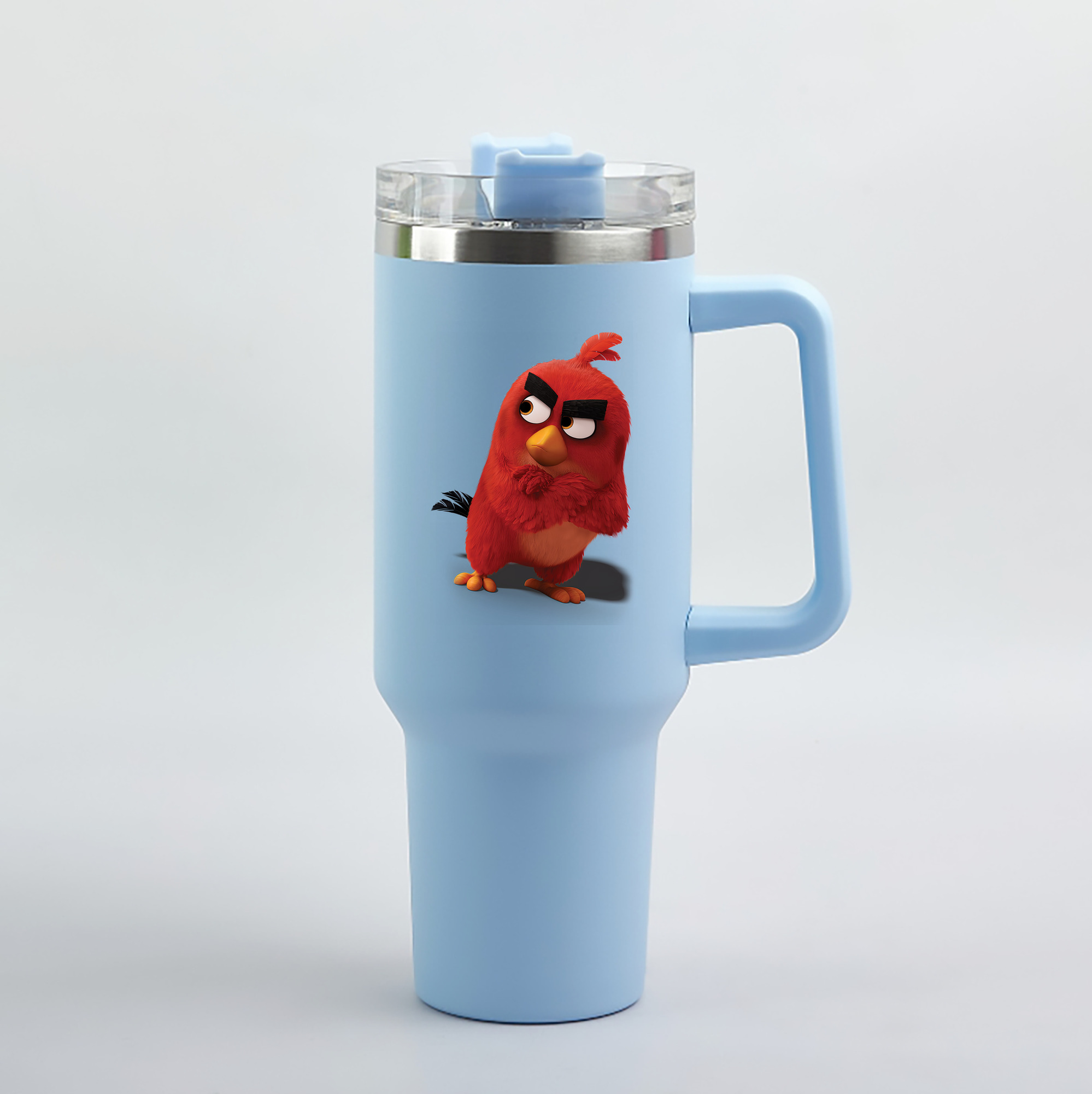 （画像用） Angry Birds アングリーバード 1200mL車用タンブラー（カラープリント）
