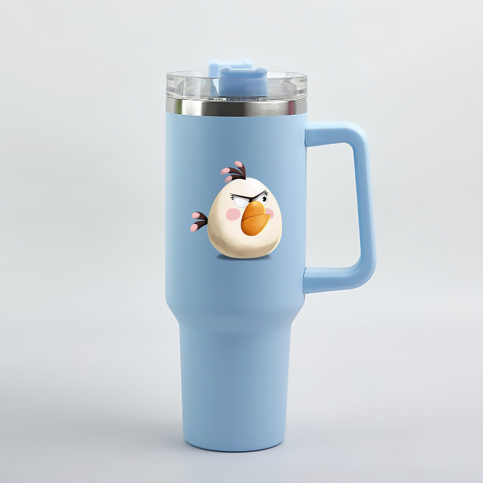 （画像用） Angry Birds アングリーバード 1200mL車用タンブラー（カラープリント）