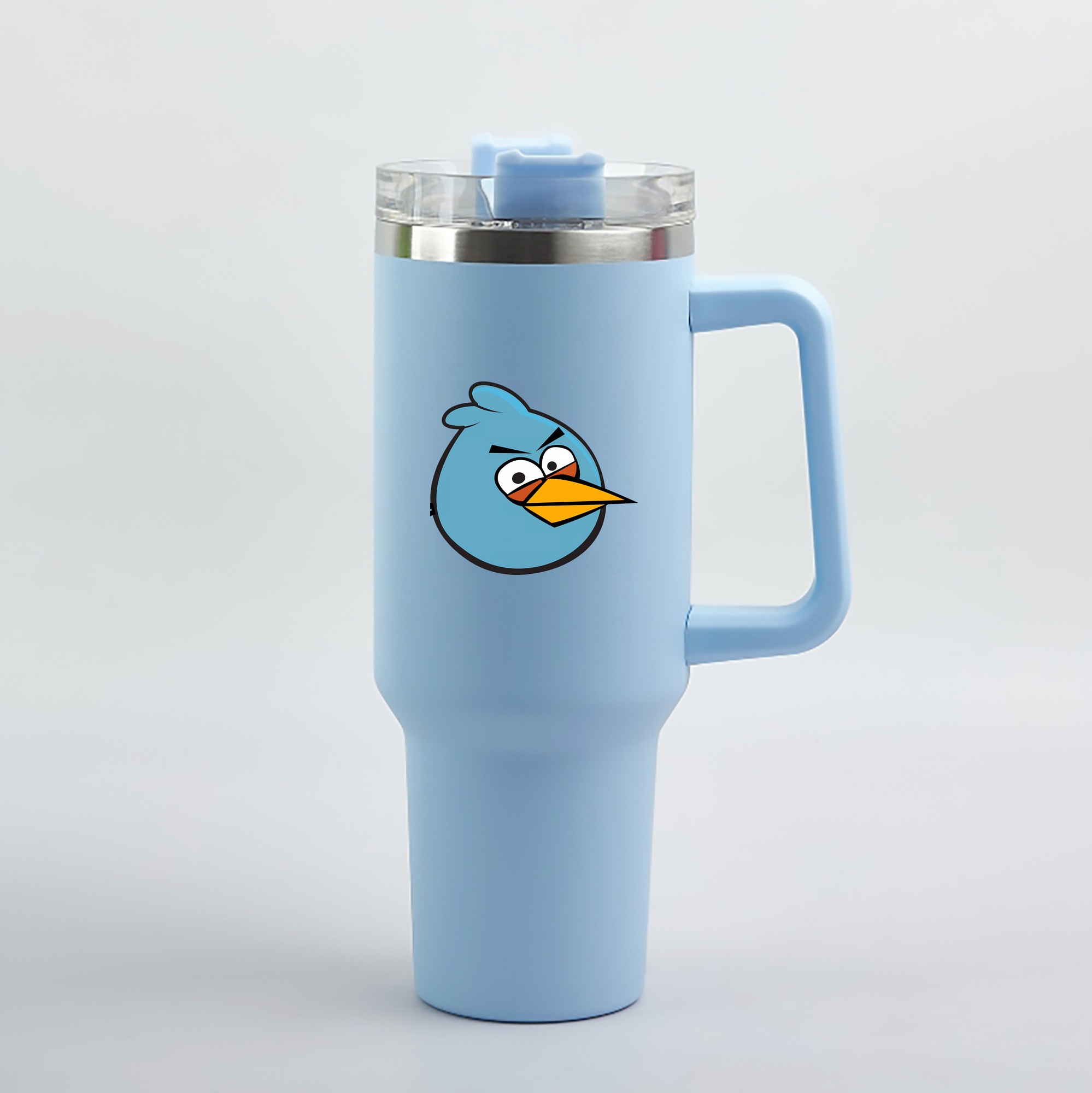 （画像用） Angry Birds アングリーバード 1200mL車用タンブラー（カラープリント）