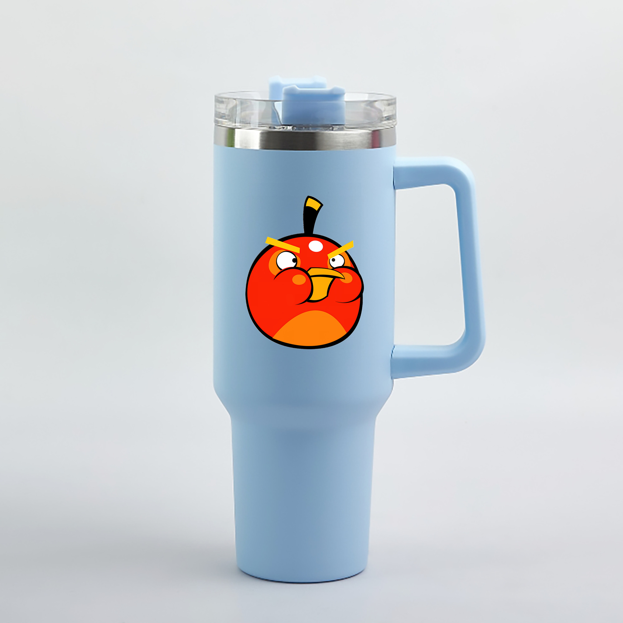 （画像用） Angry Birds アングリーバード 1200mL車用タンブラー（カラープリント）