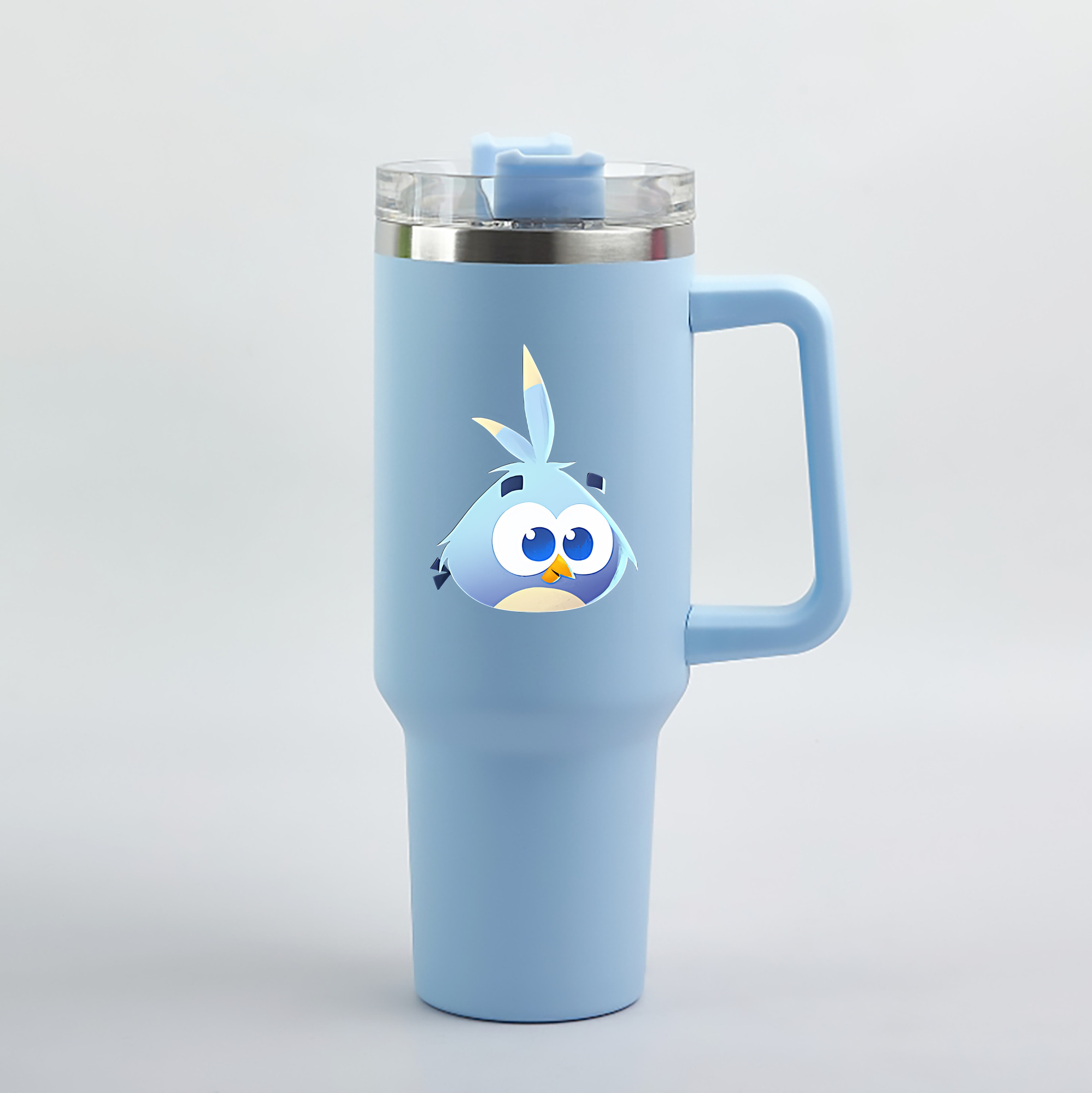 （画像用） Angry Birds アングリーバード 1200mL車用タンブラー（カラープリント）